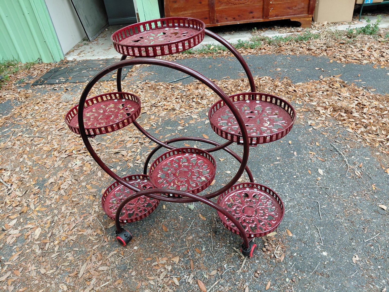 Metal Plant Stand (1 of 5)