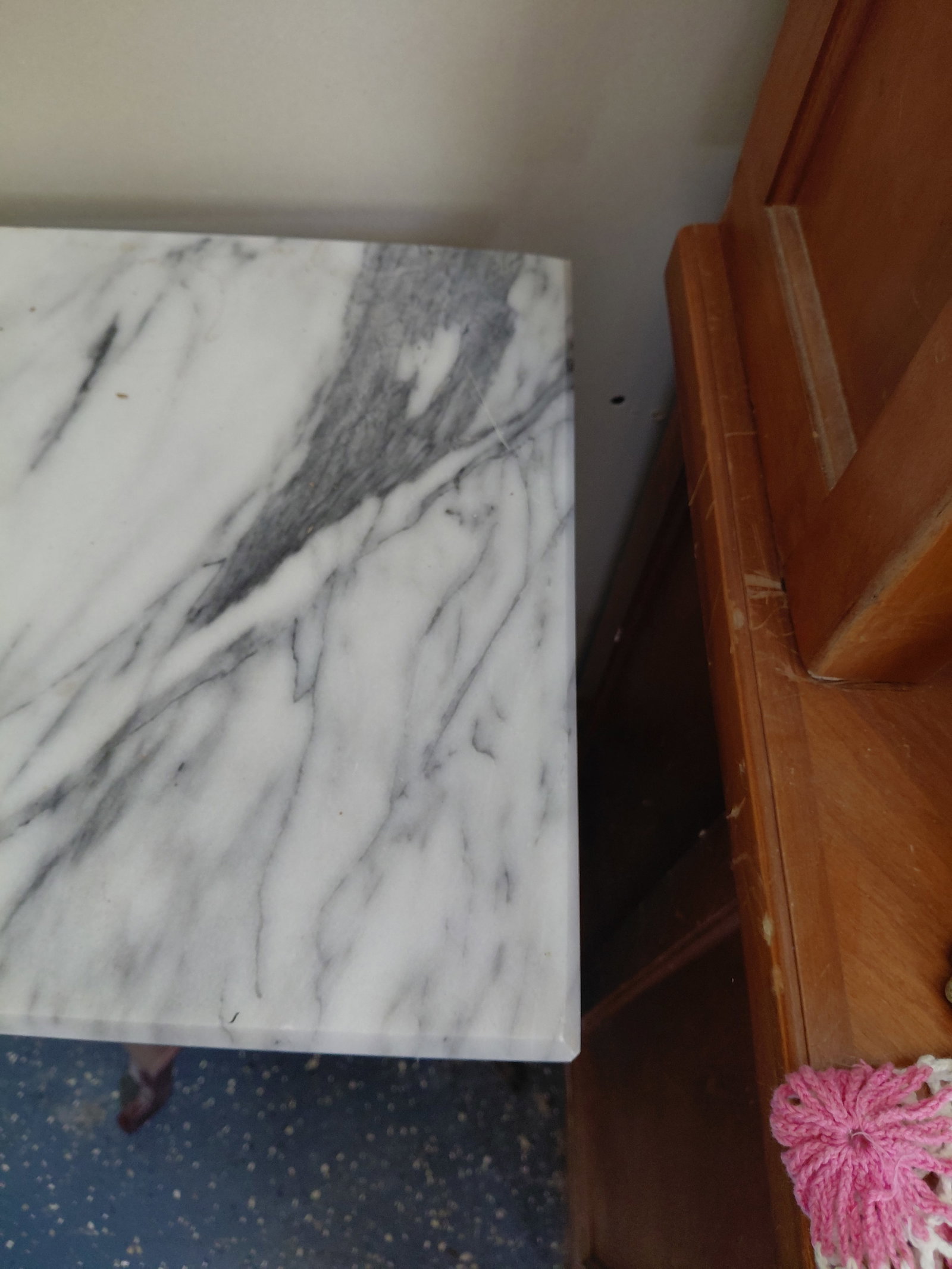Marble Top Stand - 4