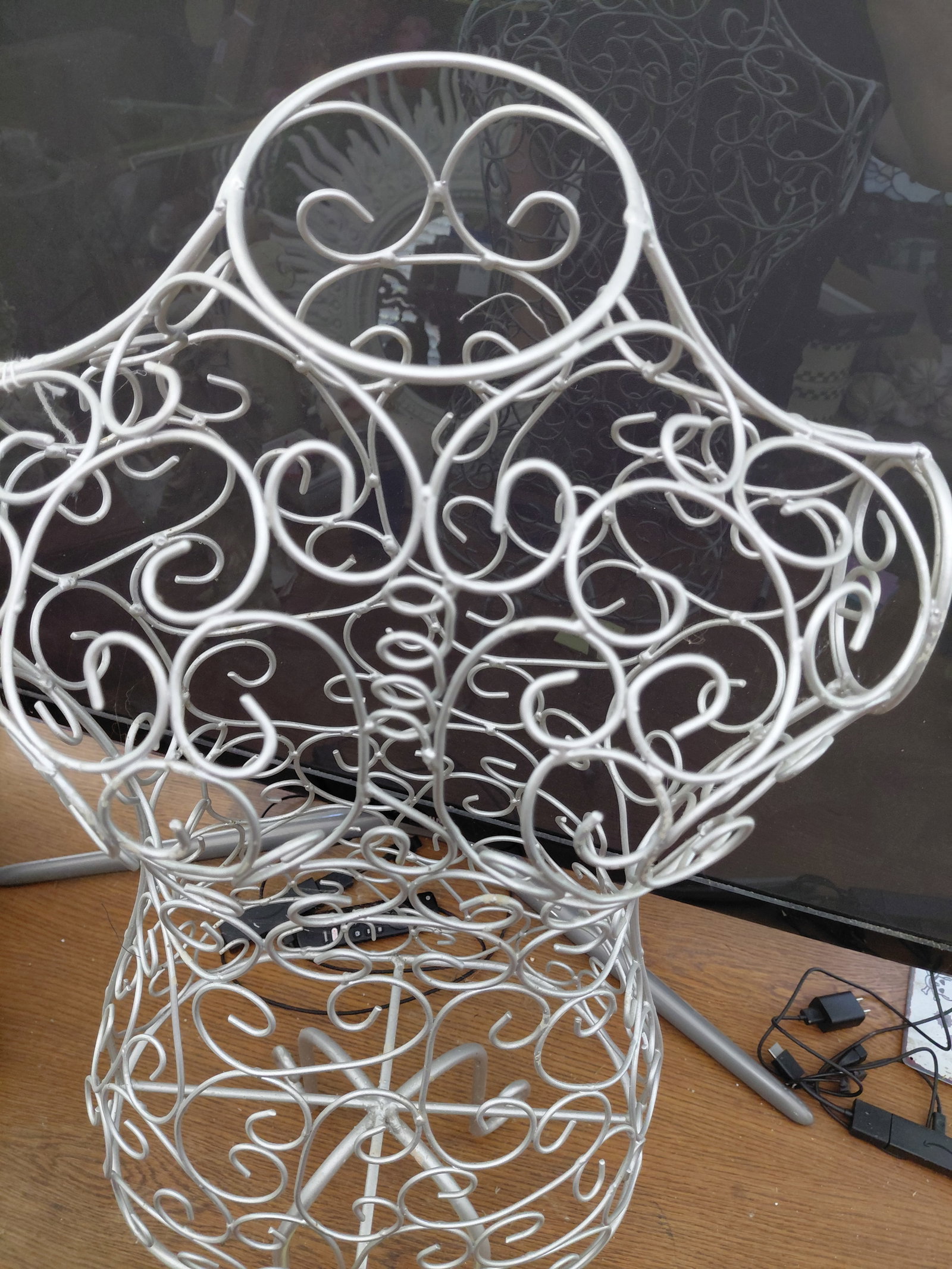 Decorative Metal Womens Form - 5