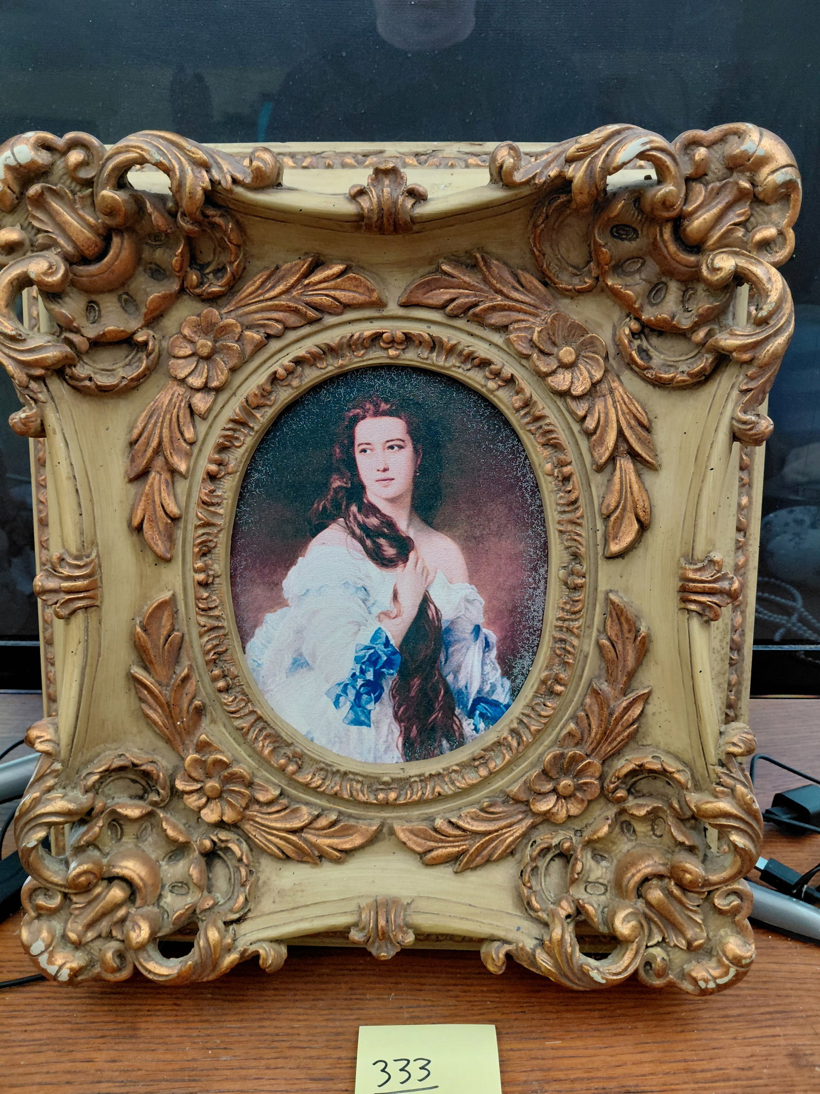Artwork in Decorative Frame / as seen: Artwork in Decorative Frame / as seen