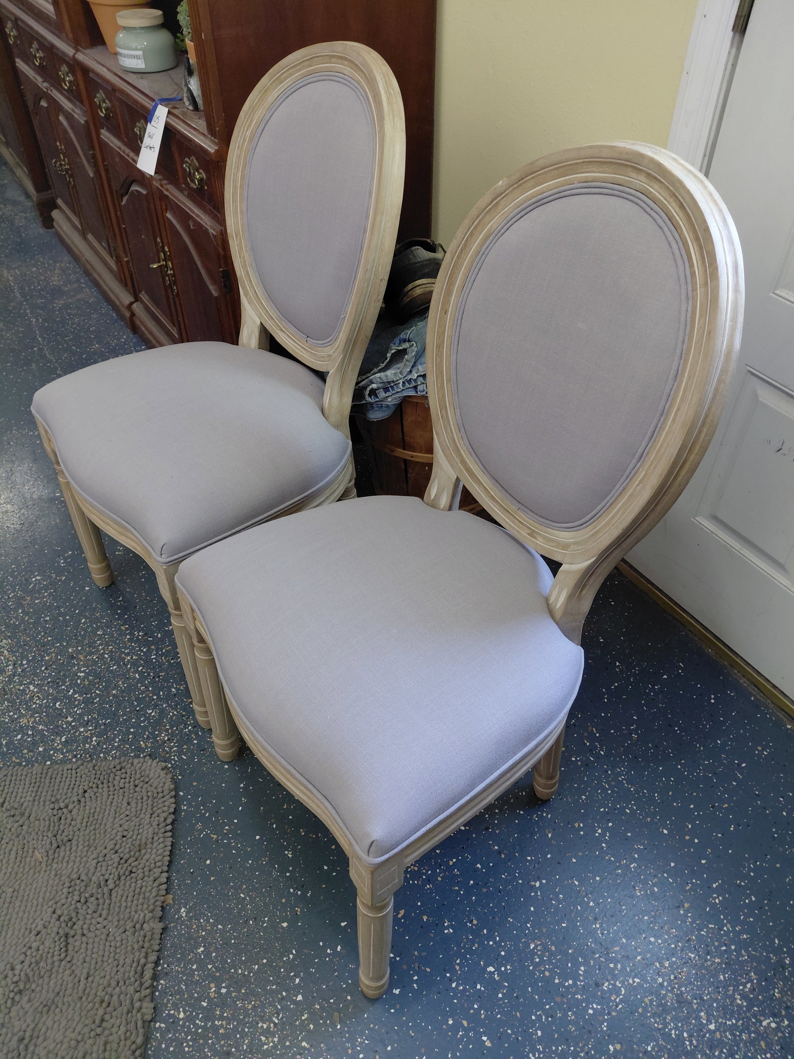 Pair of Contemporary Parlor Chairs - 4