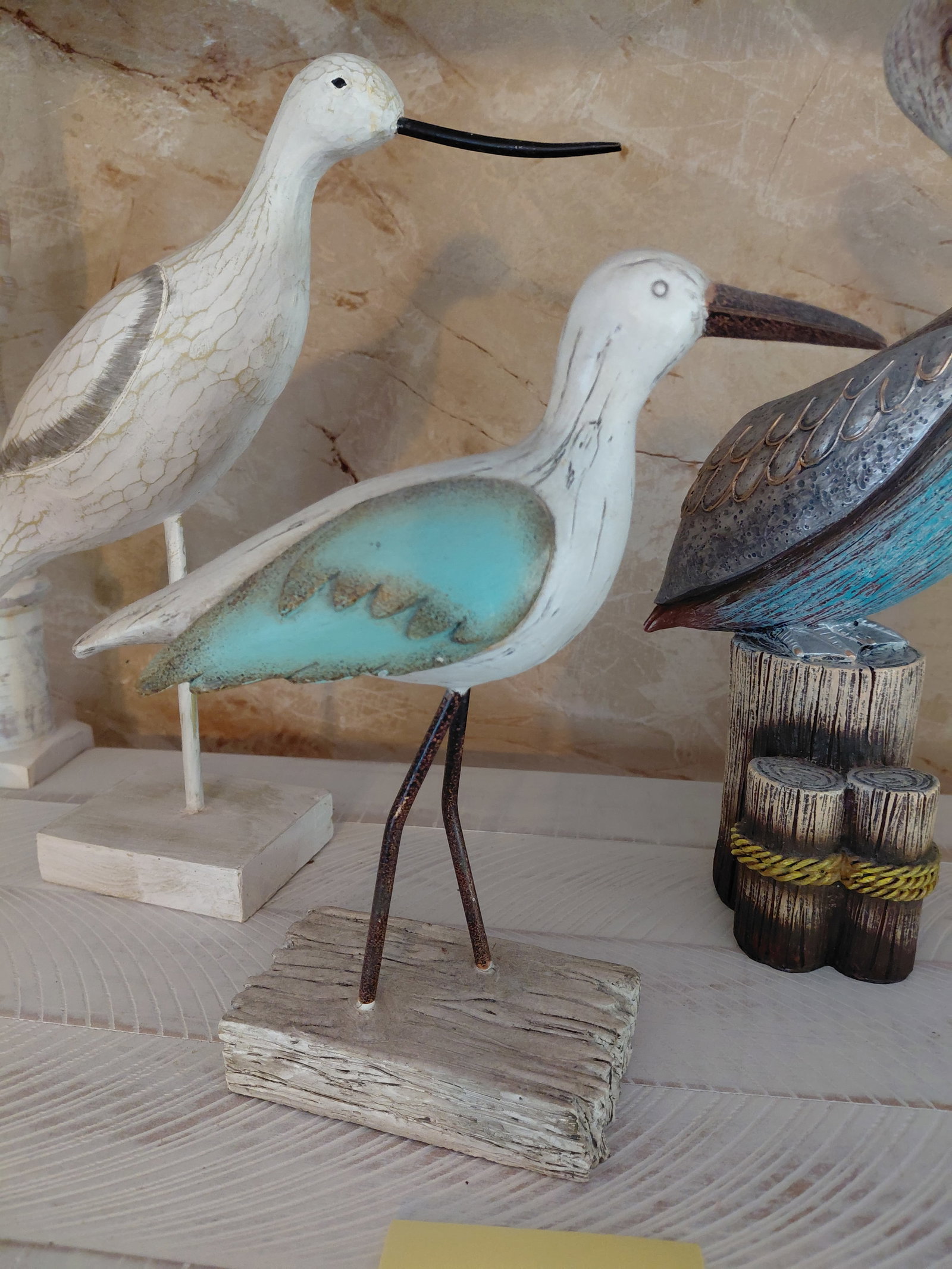 Lot of Sea Bird Statues - 3