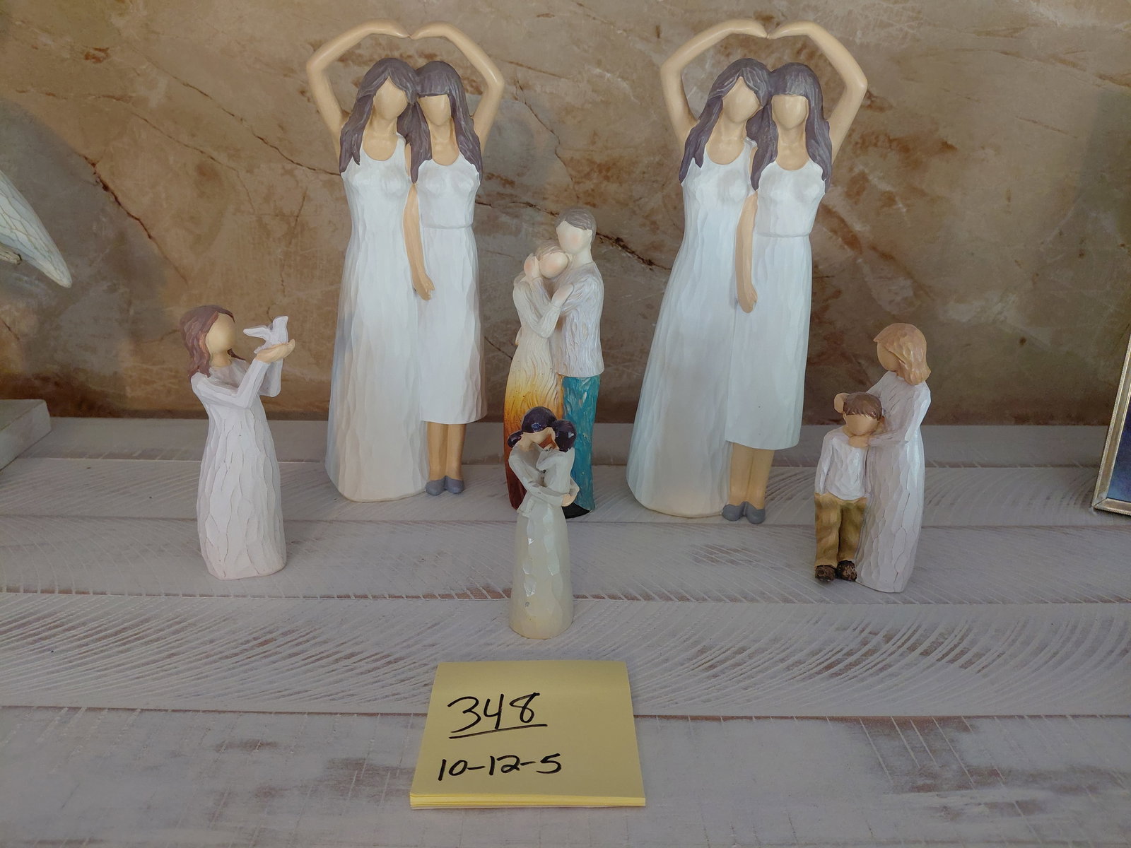 Lot of Willow Style Figures / Resin - 2