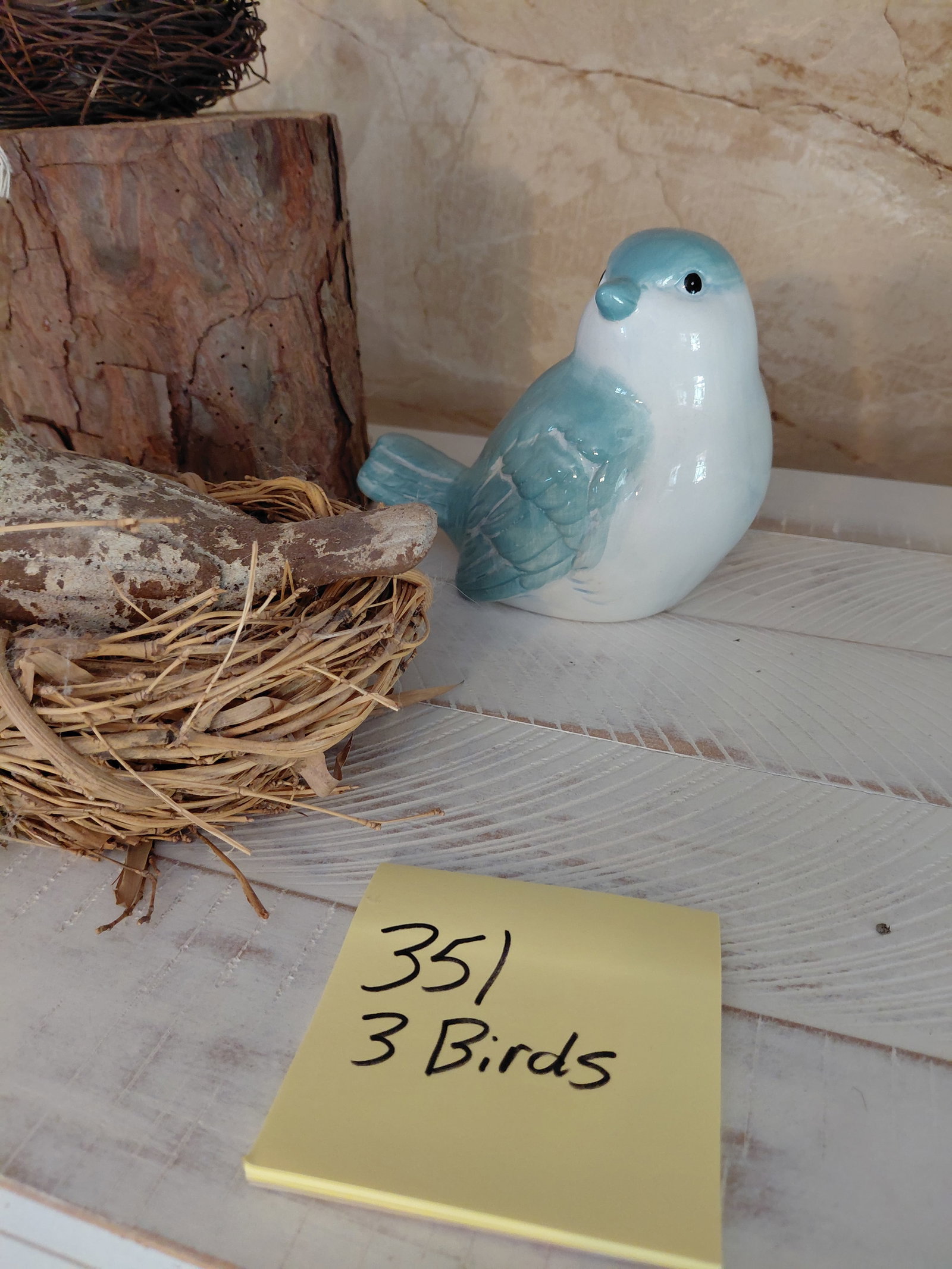 Lot of 3 Bird Figures - 2