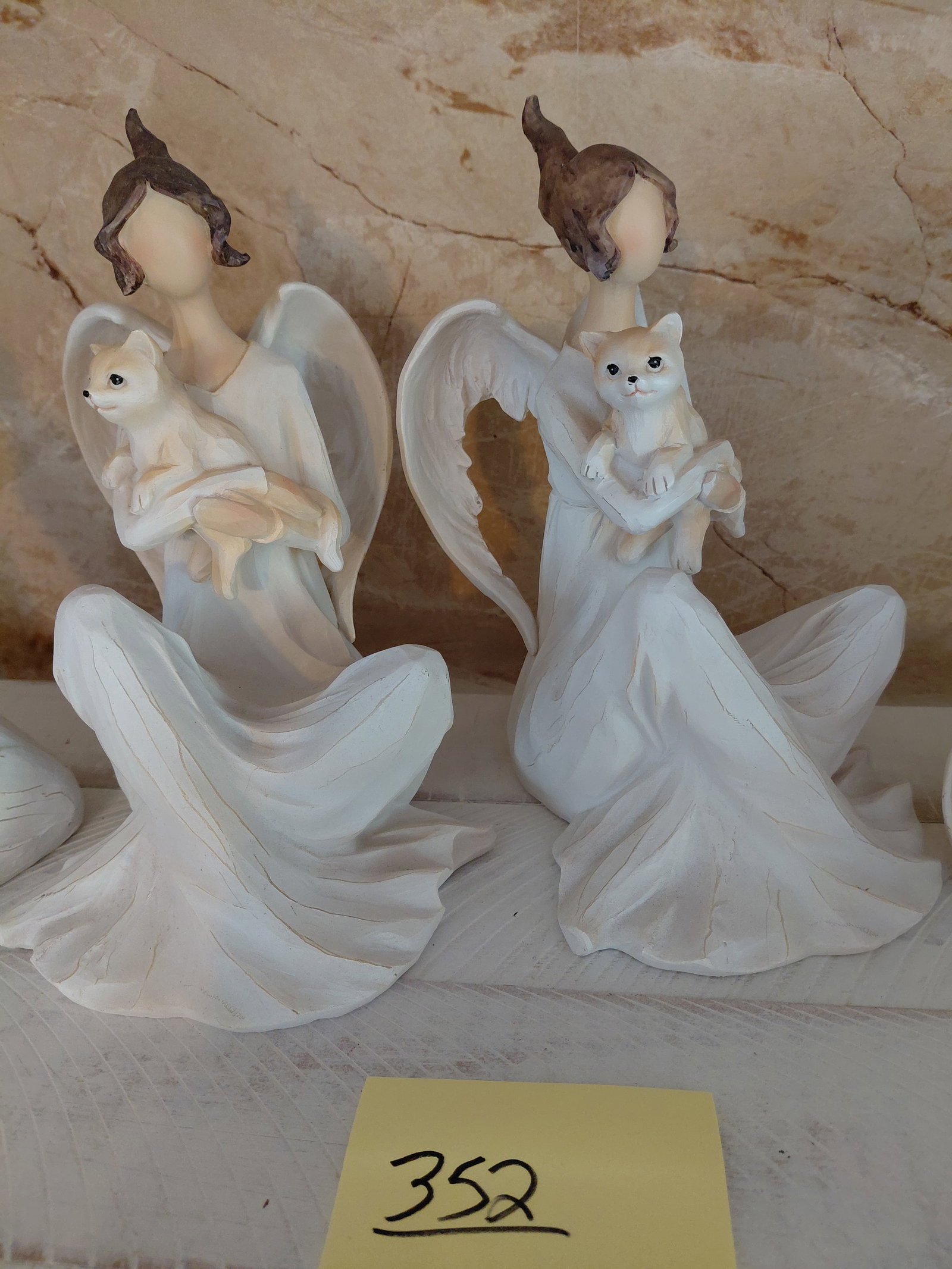 Lot of Willow Style Angel Figures - 2