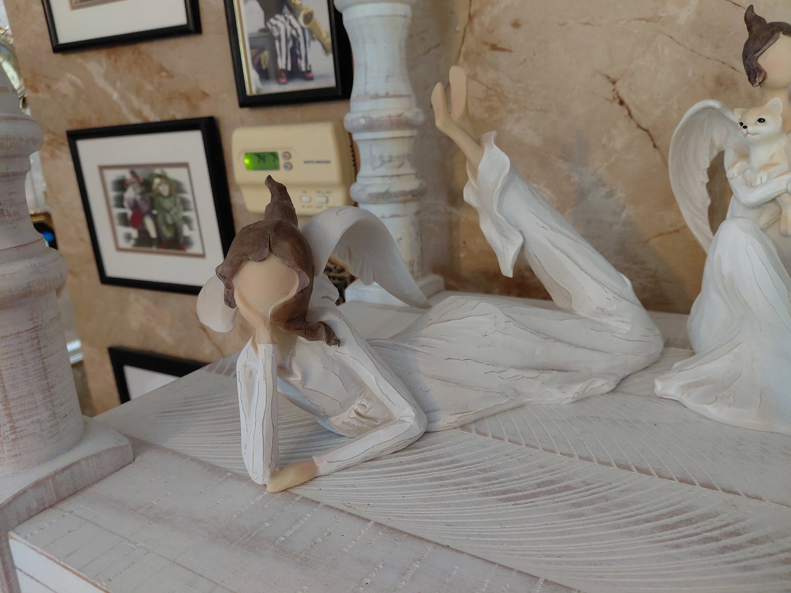 Lot of Willow Style Angel Figures - 4