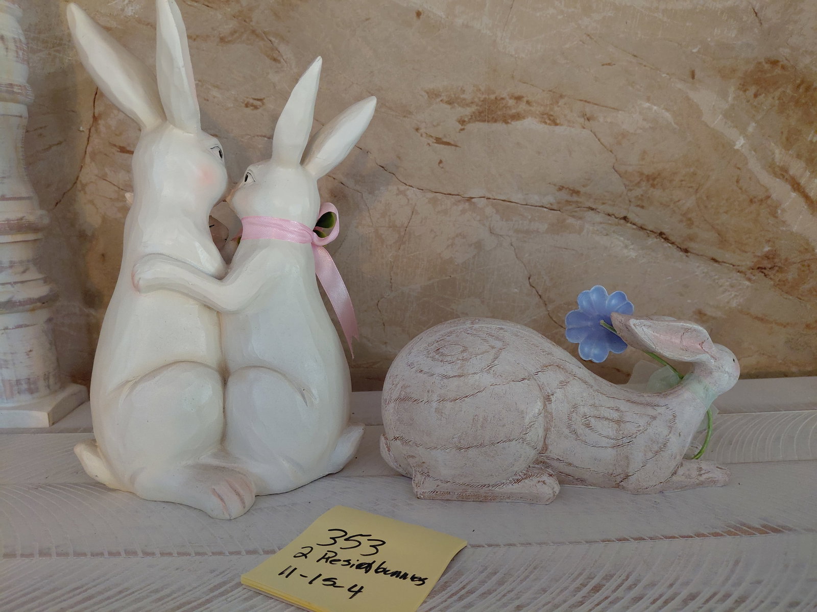 Lot of Bunny Statues - 4