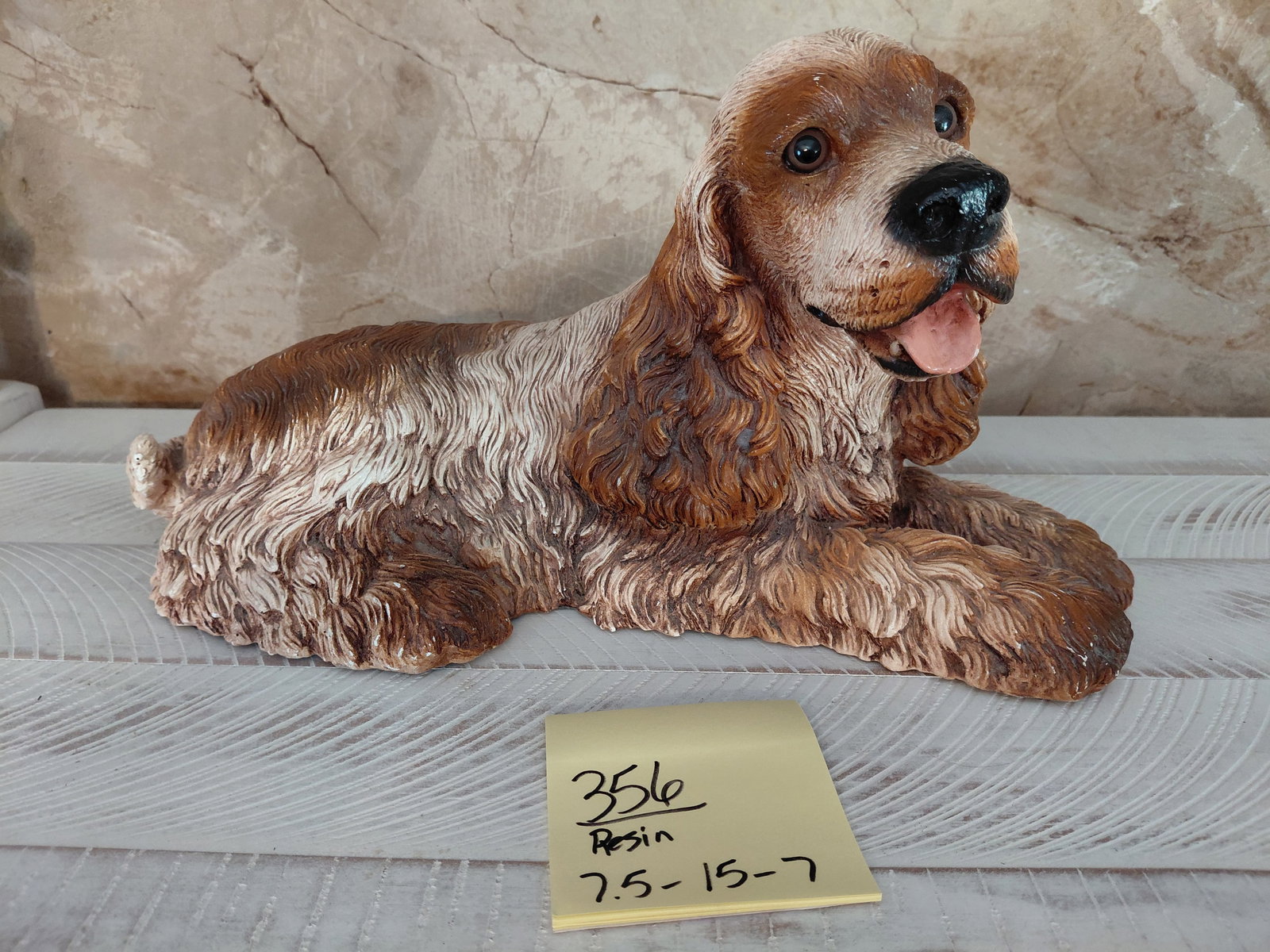 Resin Dog Statue - 2