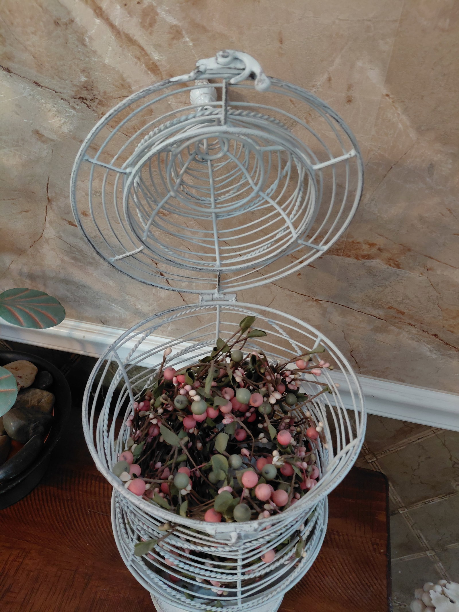 Decorative Metal Bird Cage Decorative - 4