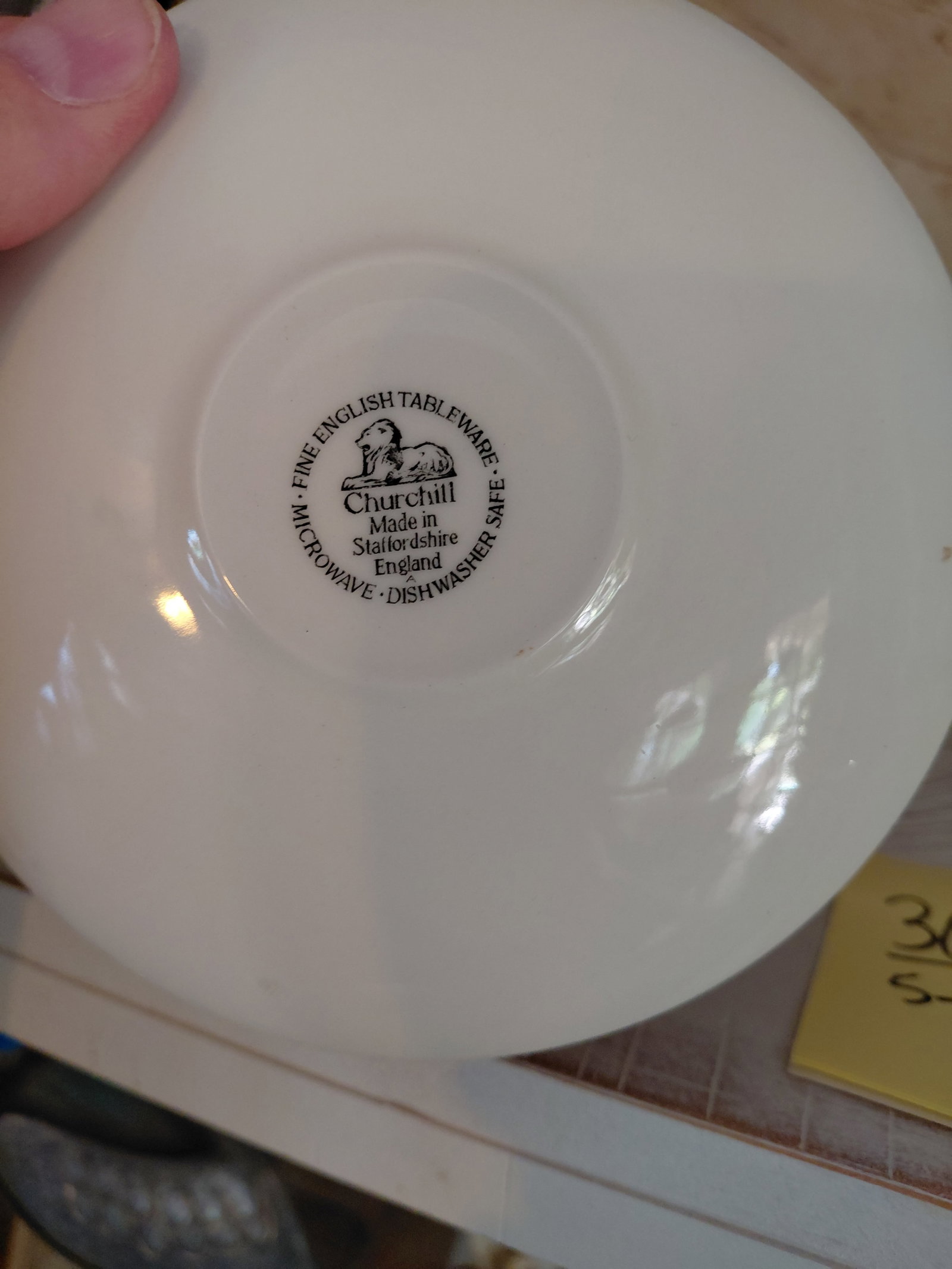 Lot of Homer Laughlin & Cracker Barrel Blue Willow Style Plates - 3