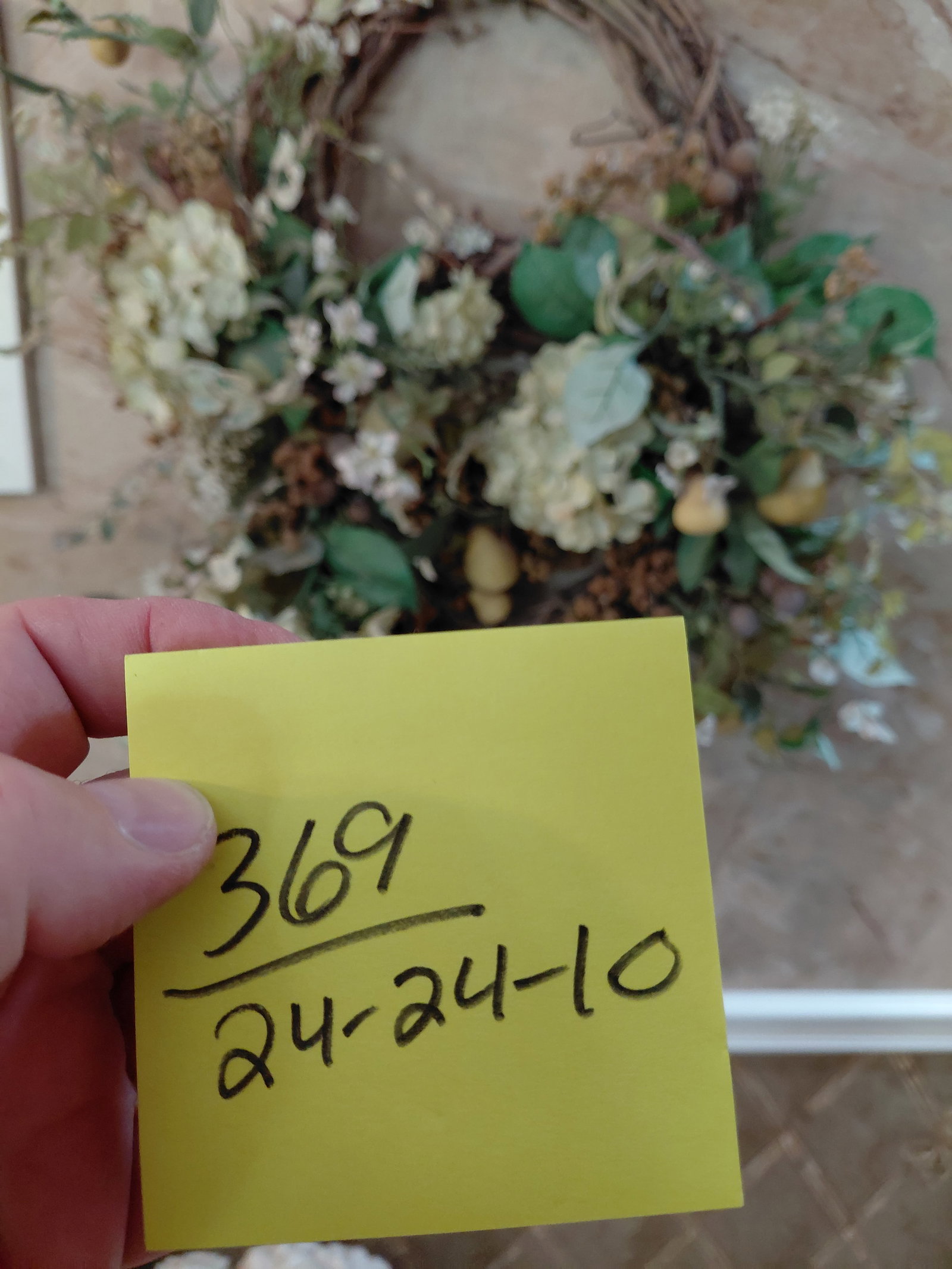 Large Floral Wreath - 2