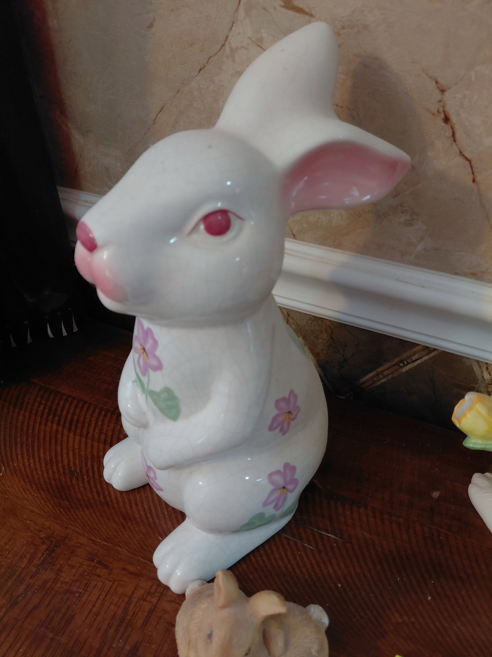 Lot of Porcelain and Ceramic Bunnys - 6