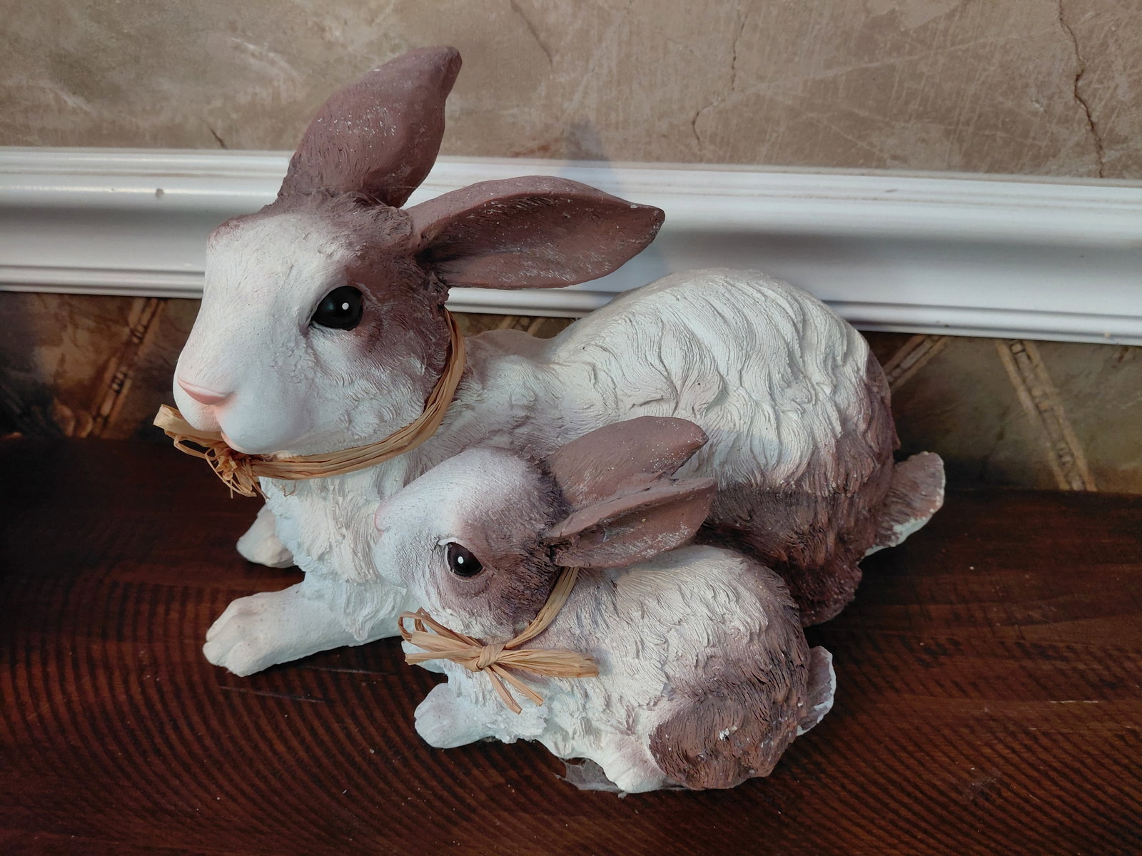 Lot of 3 Resin Bunnys - 7