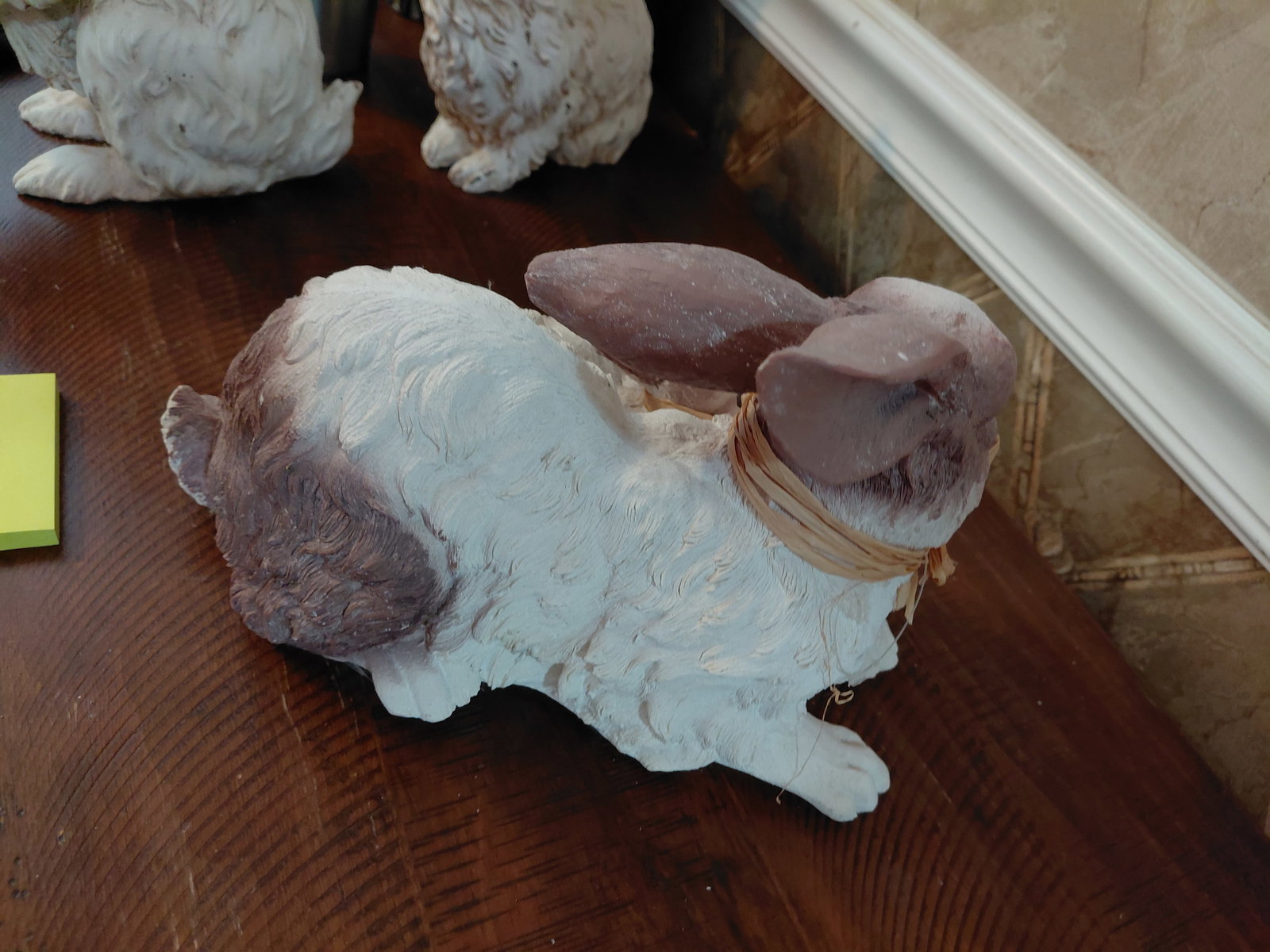 Lot of 3 Resin Bunnys - 8