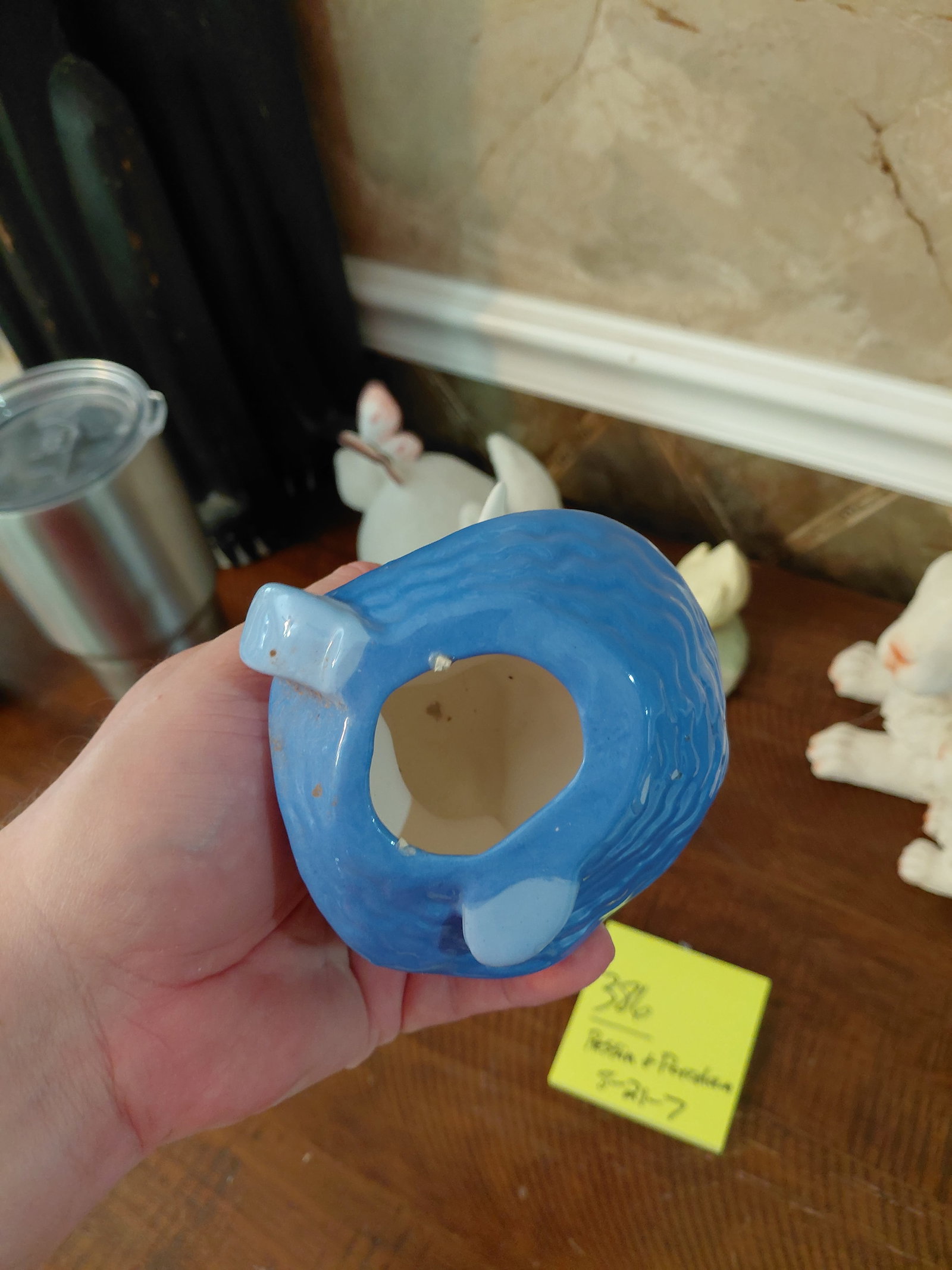 Lot of resin and Porcelain Bunnys - 3
