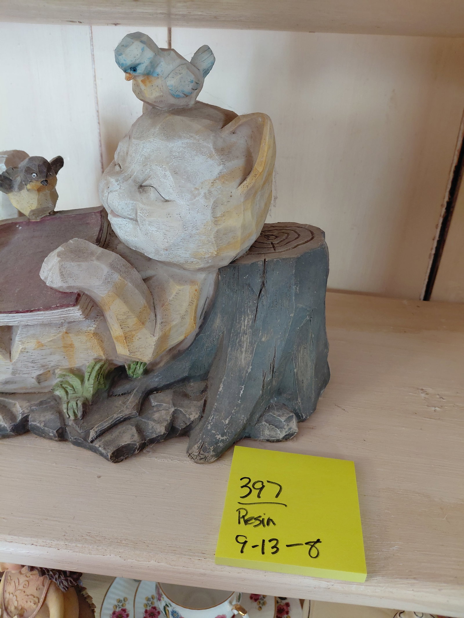 Cat Statue Resin - 2