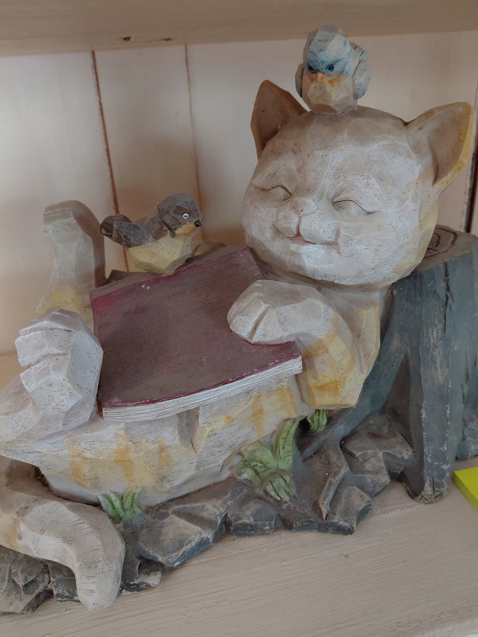Cat Statue Resin - 3