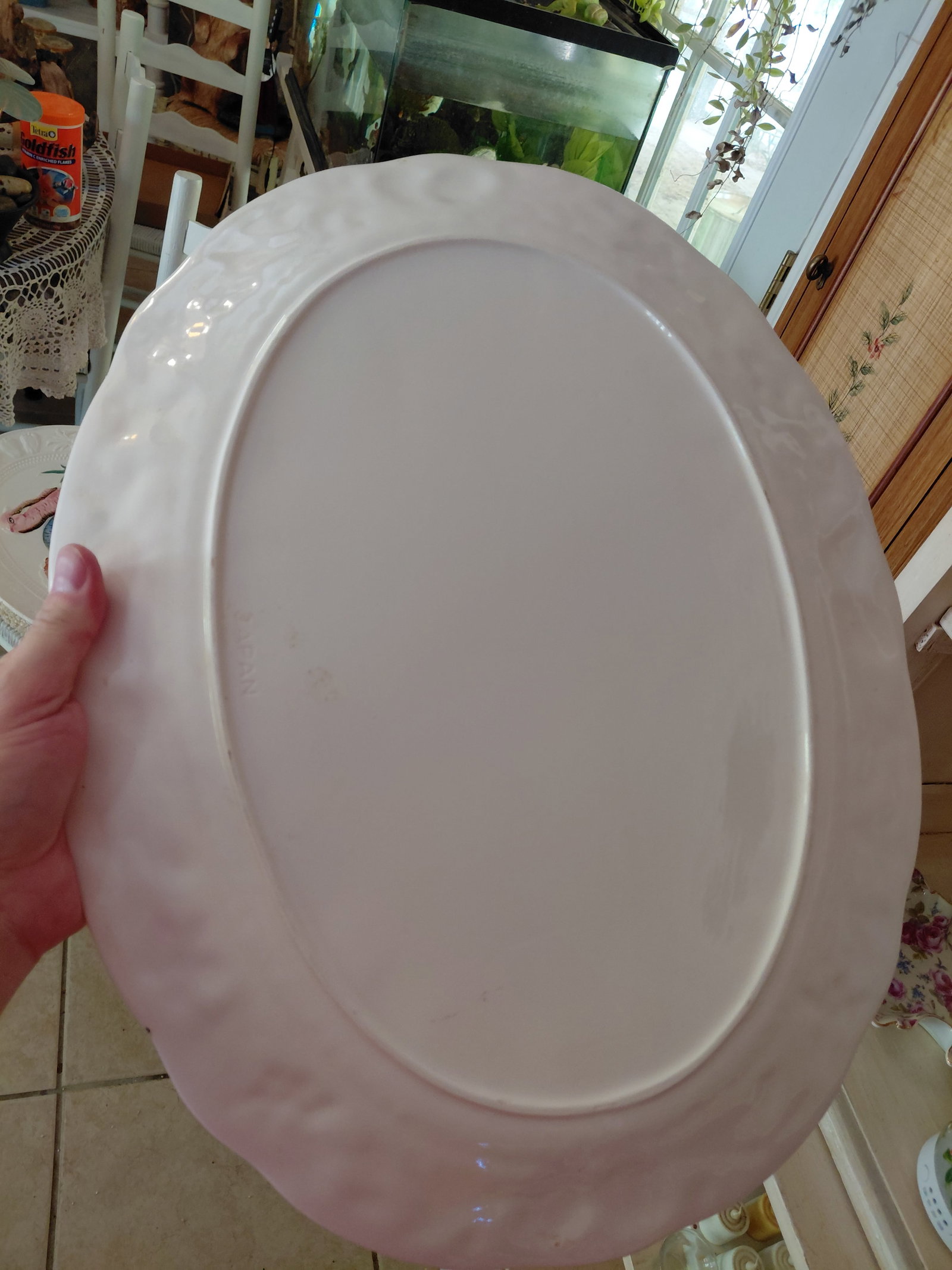 Large White Platter - 4