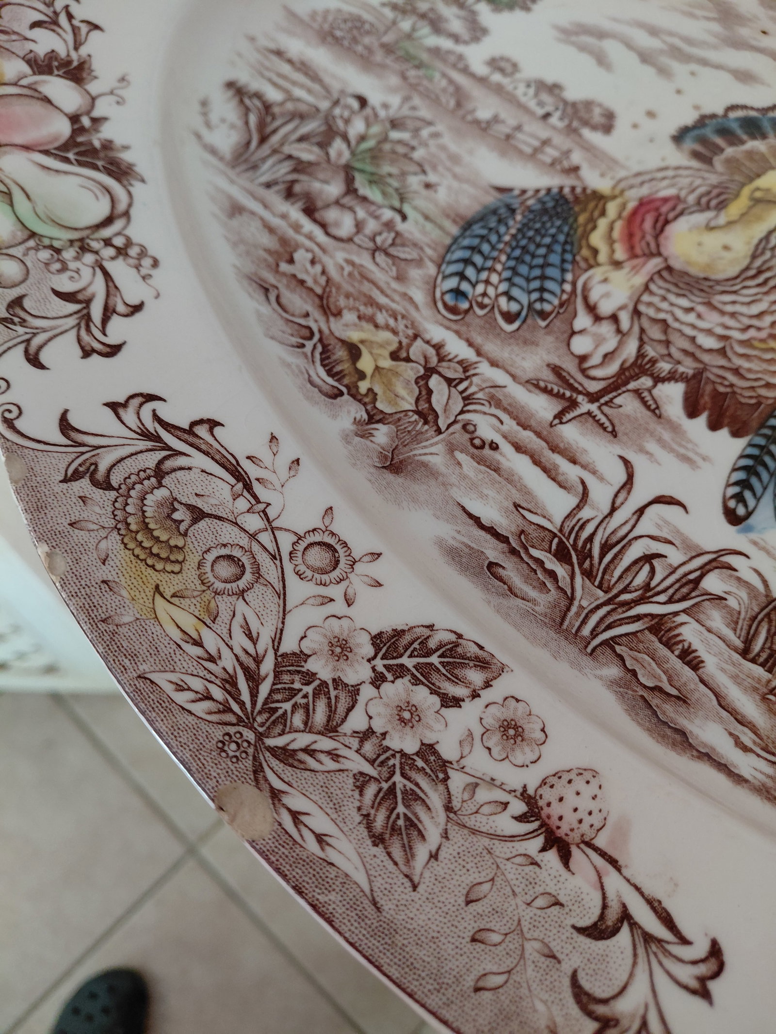 Large Turkey Platter/ As seen - 5