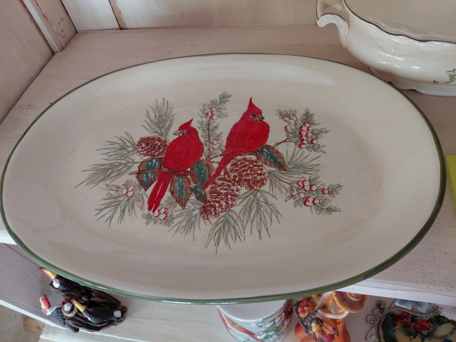 Lot of 3 Serving Pieces - 3