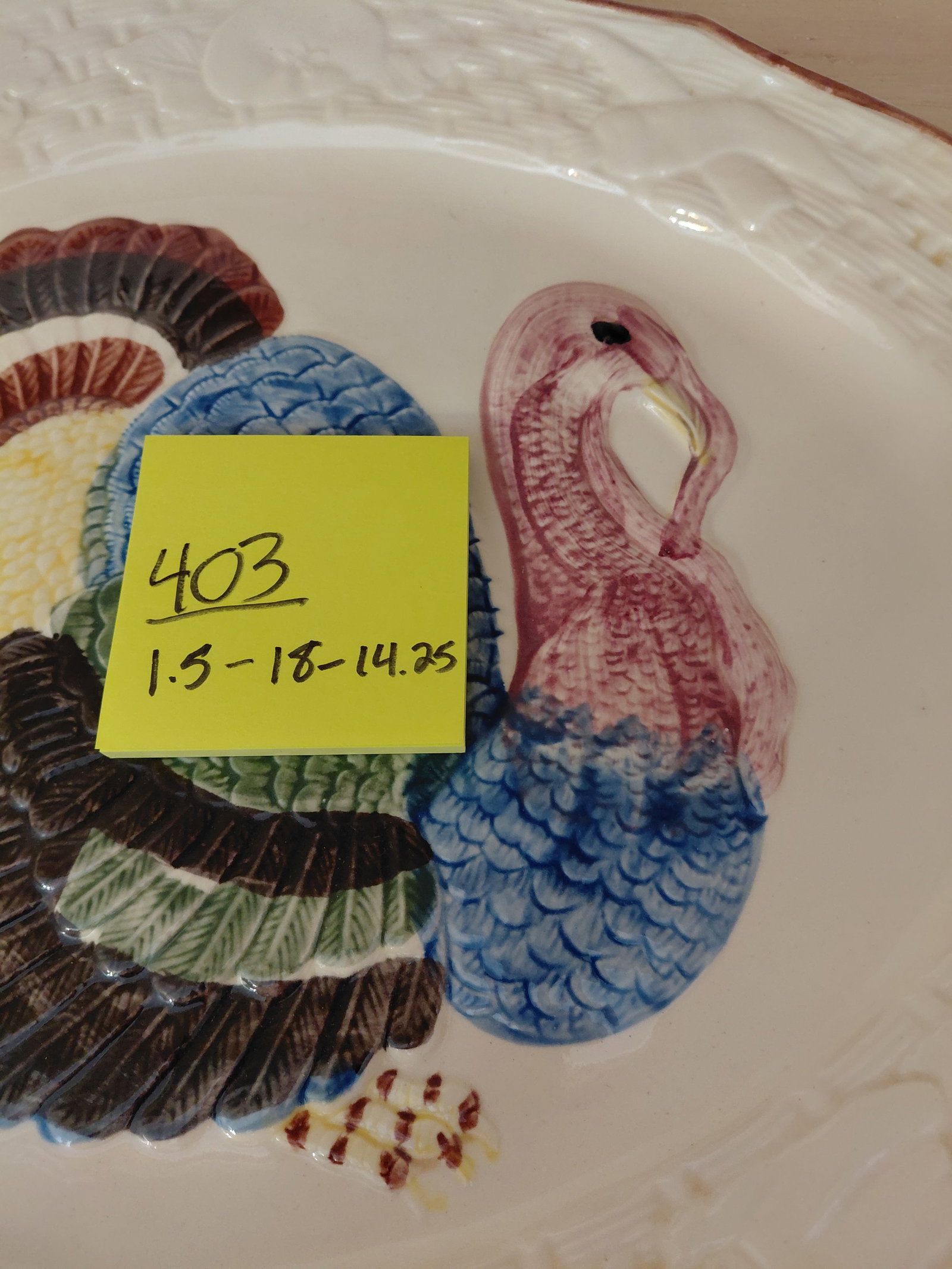 Large Turkey Platter - 2