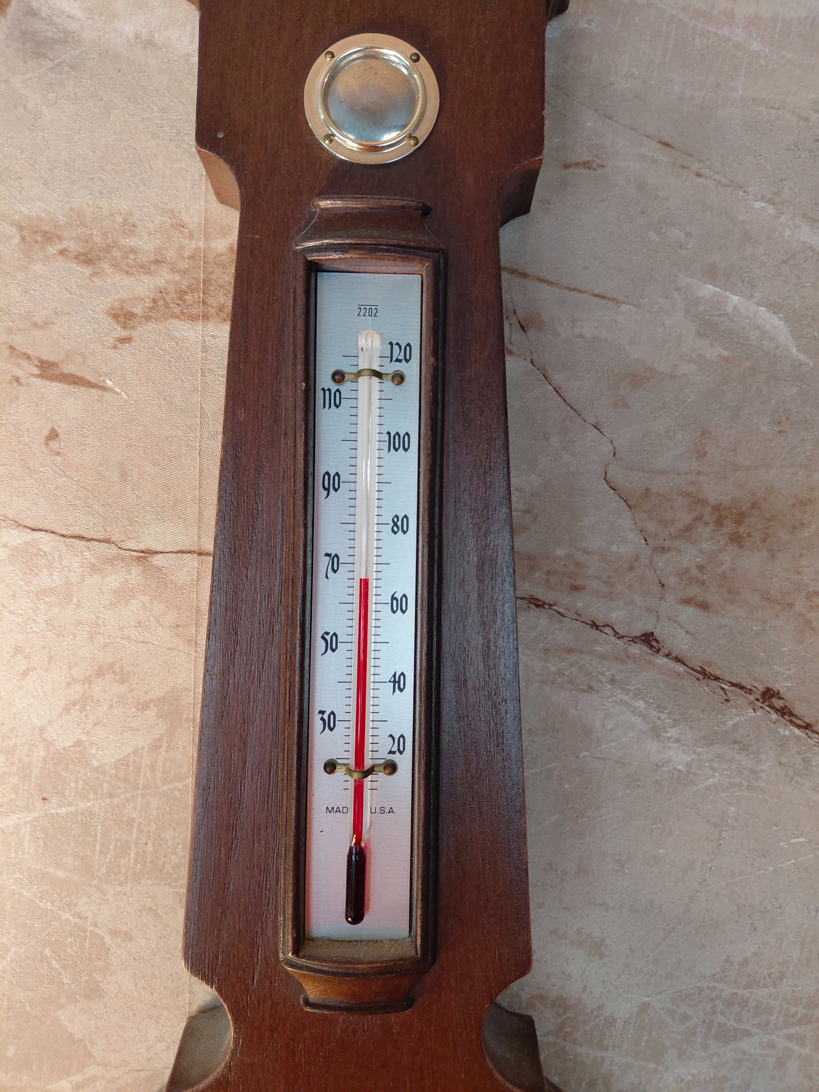 Vintage Springfield Barometer - 5