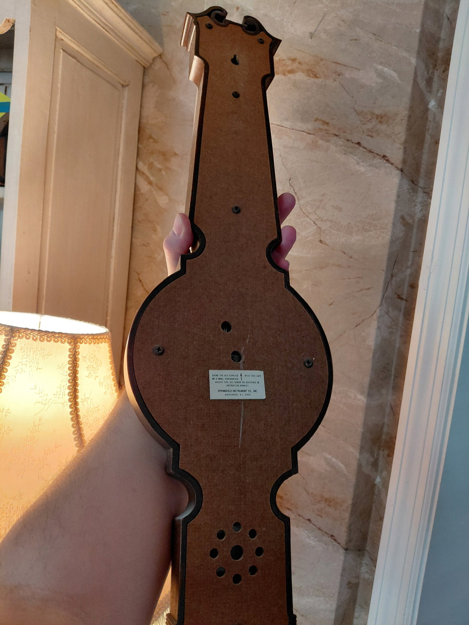 Vintage Springfield Barometer - 6