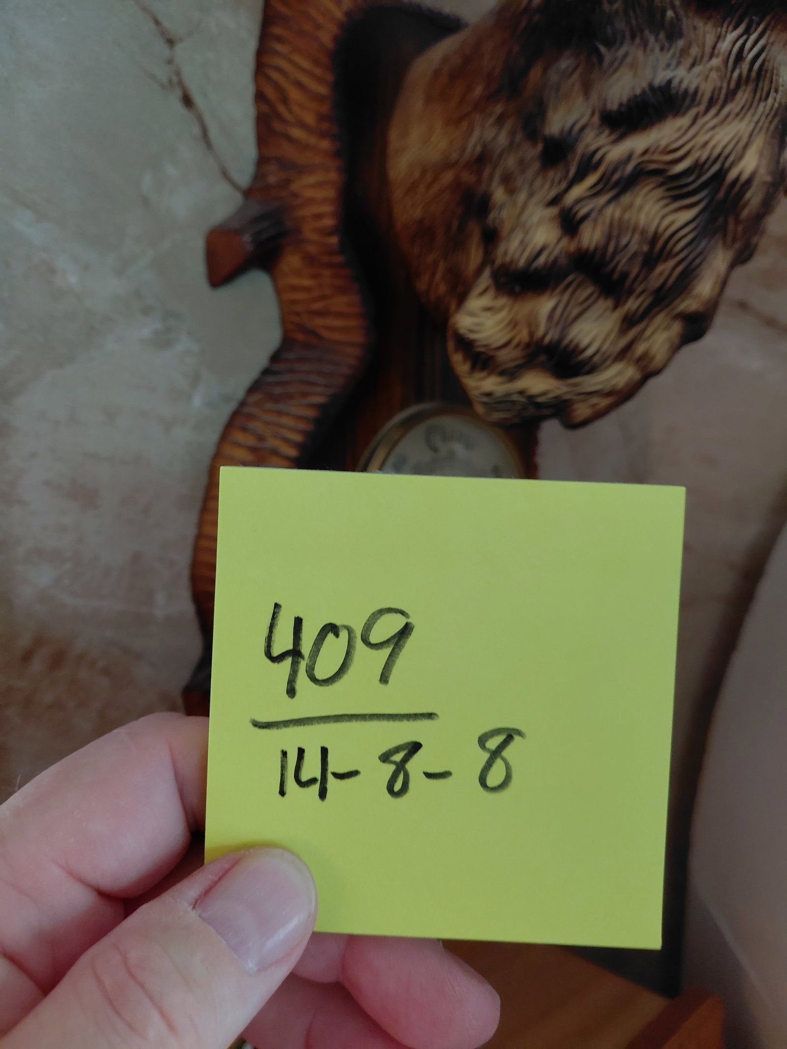 Vintage French Barometer / Rams Head - 2