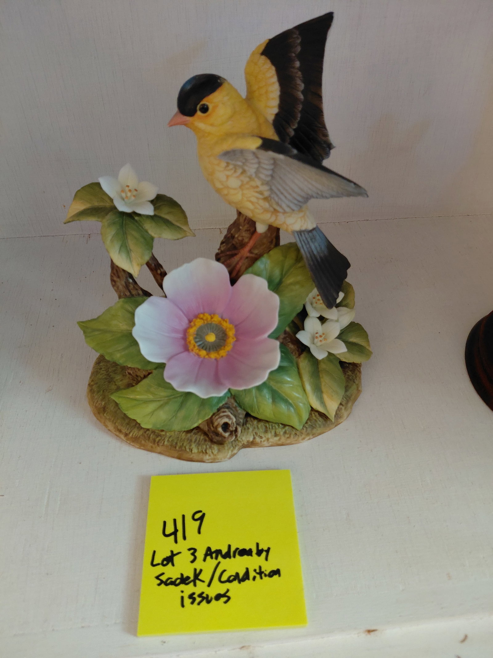 Lot of Andrea by Sadek Porcelain Figurines / condition issues as seen - 2