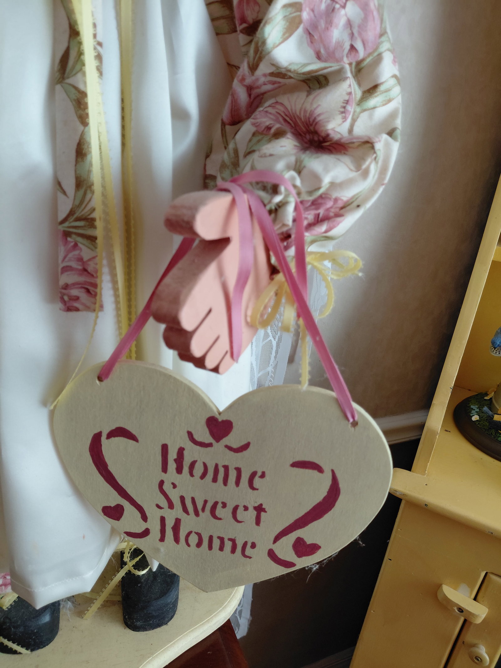 Wood Home Sweet Home Standing Figure - 3