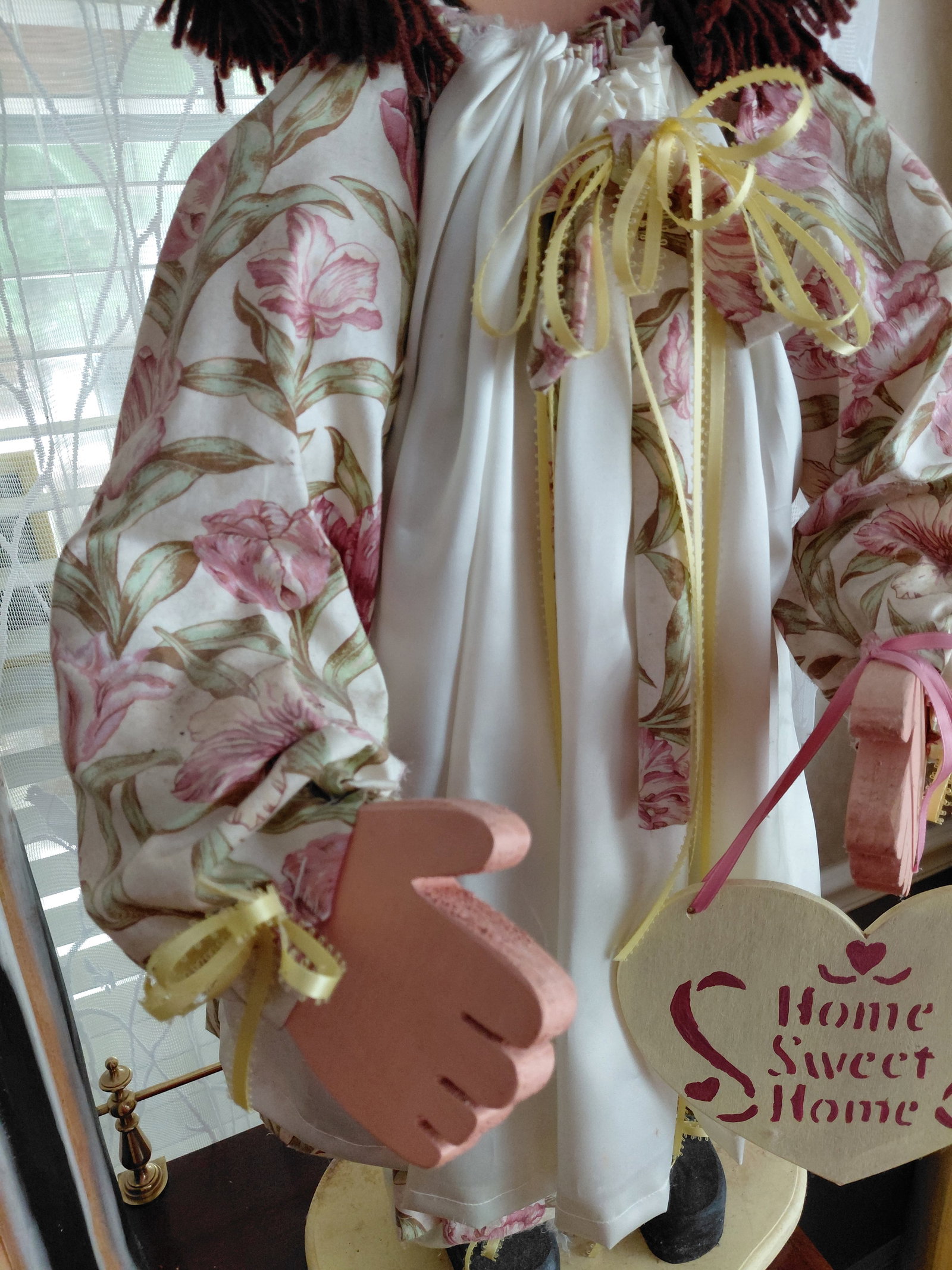 Wood Home Sweet Home Standing Figure - 5