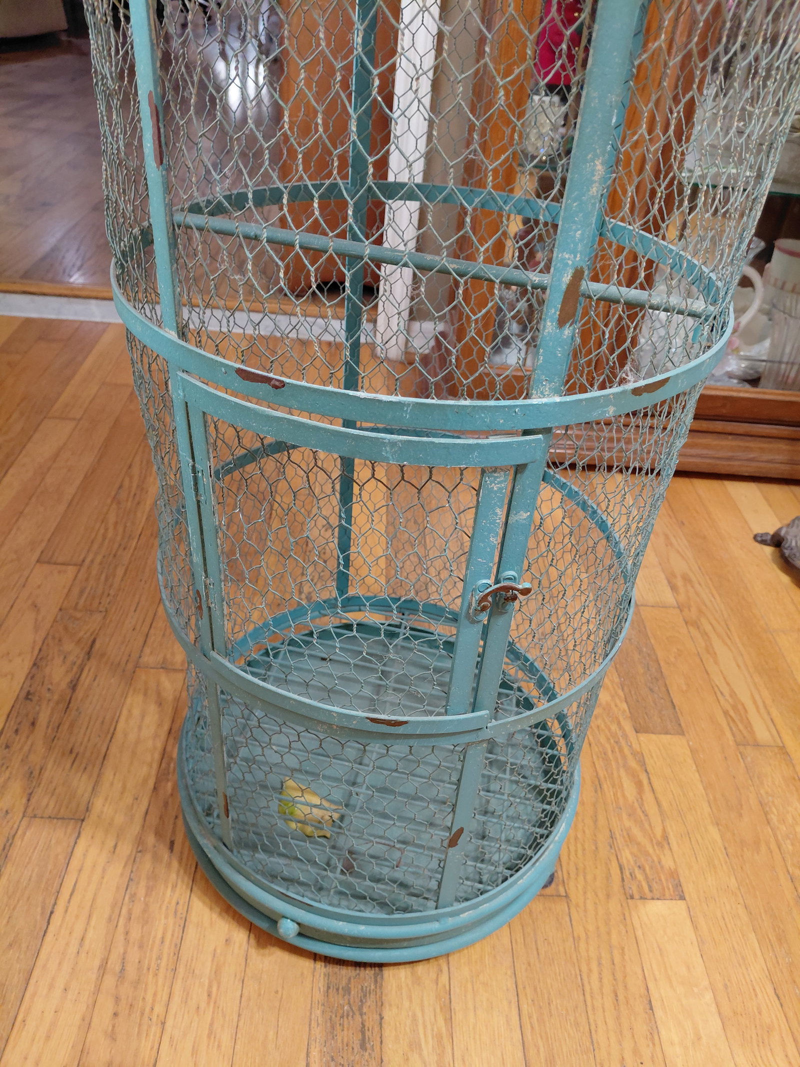 Tall and Heavy Metal Bird Cage - 5