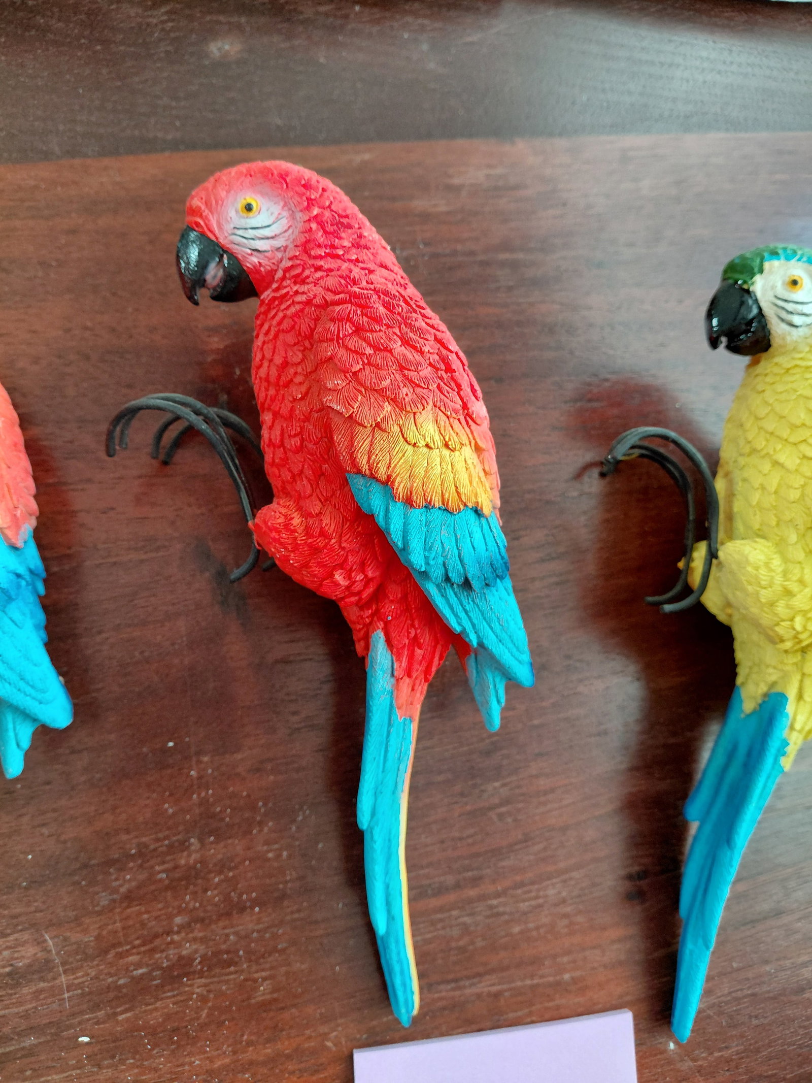Lot of 4 Planter Hanger Parrots - 4