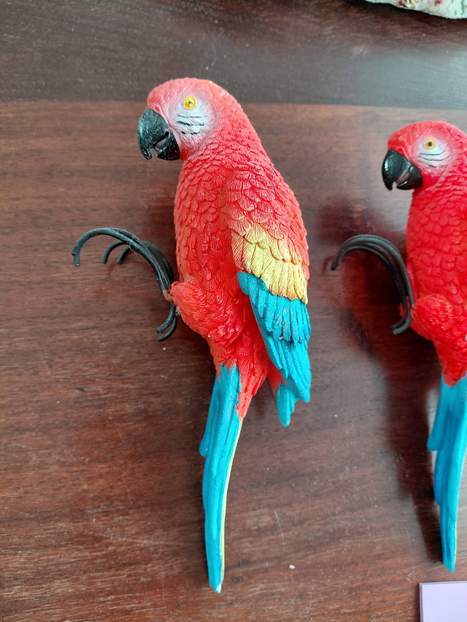 Lot of 4 Planter Hanger Parrots - 5