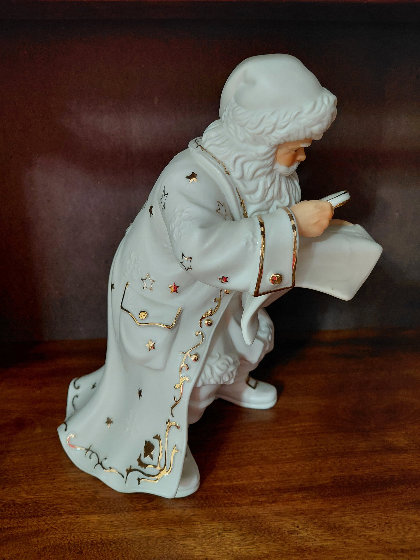 Large Porcelain Santa Clause Statue - 4