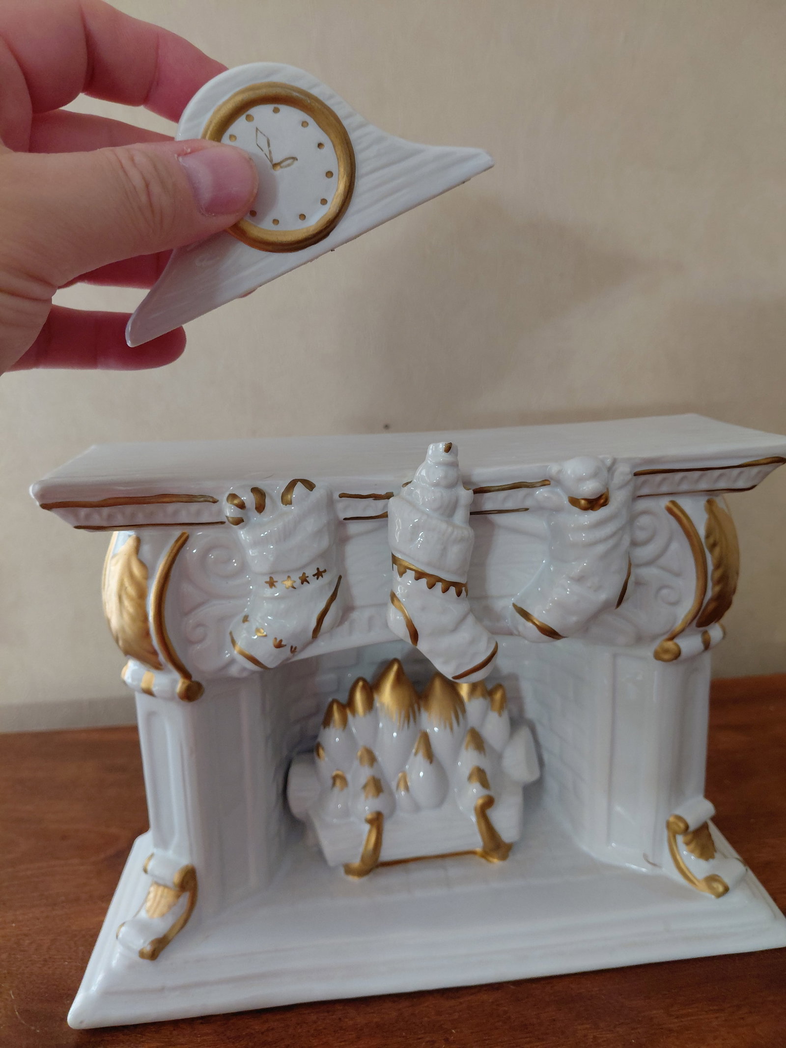 Large Porcelain Fireplace Statue - 5