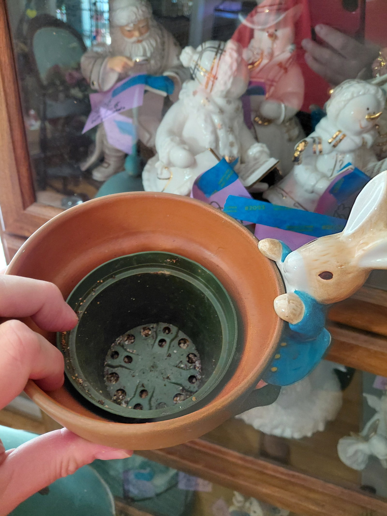 Bunny Lot including Peter Rabbit Planter / as seen - 8