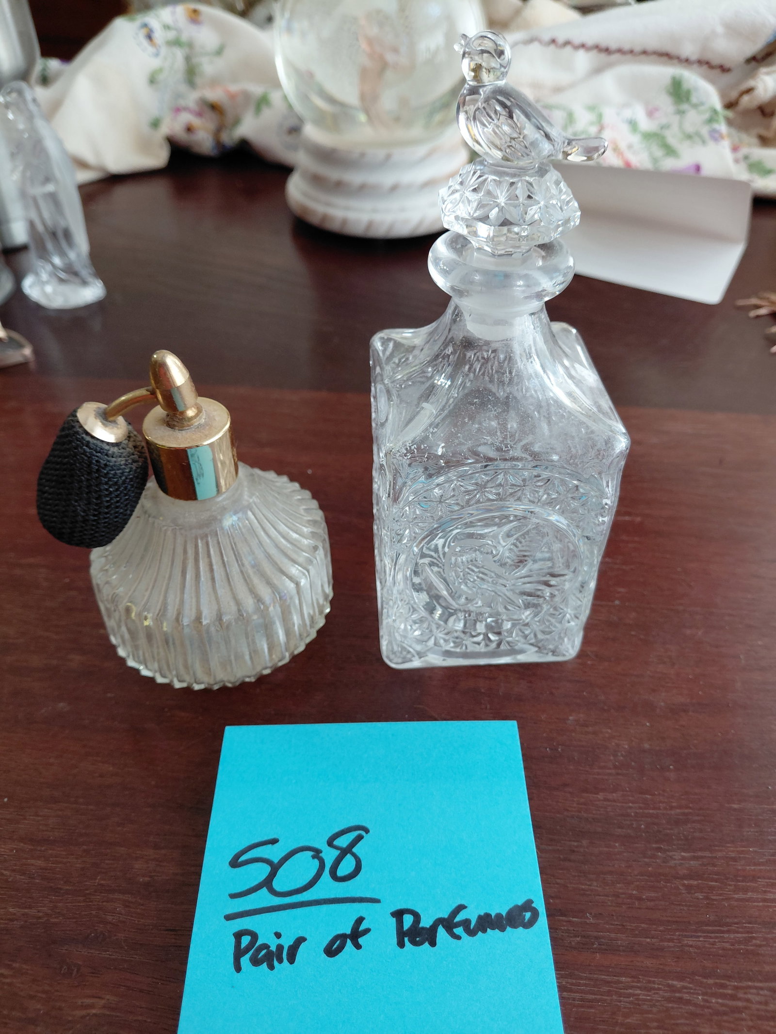 Pair of Perfume Bottles - 2