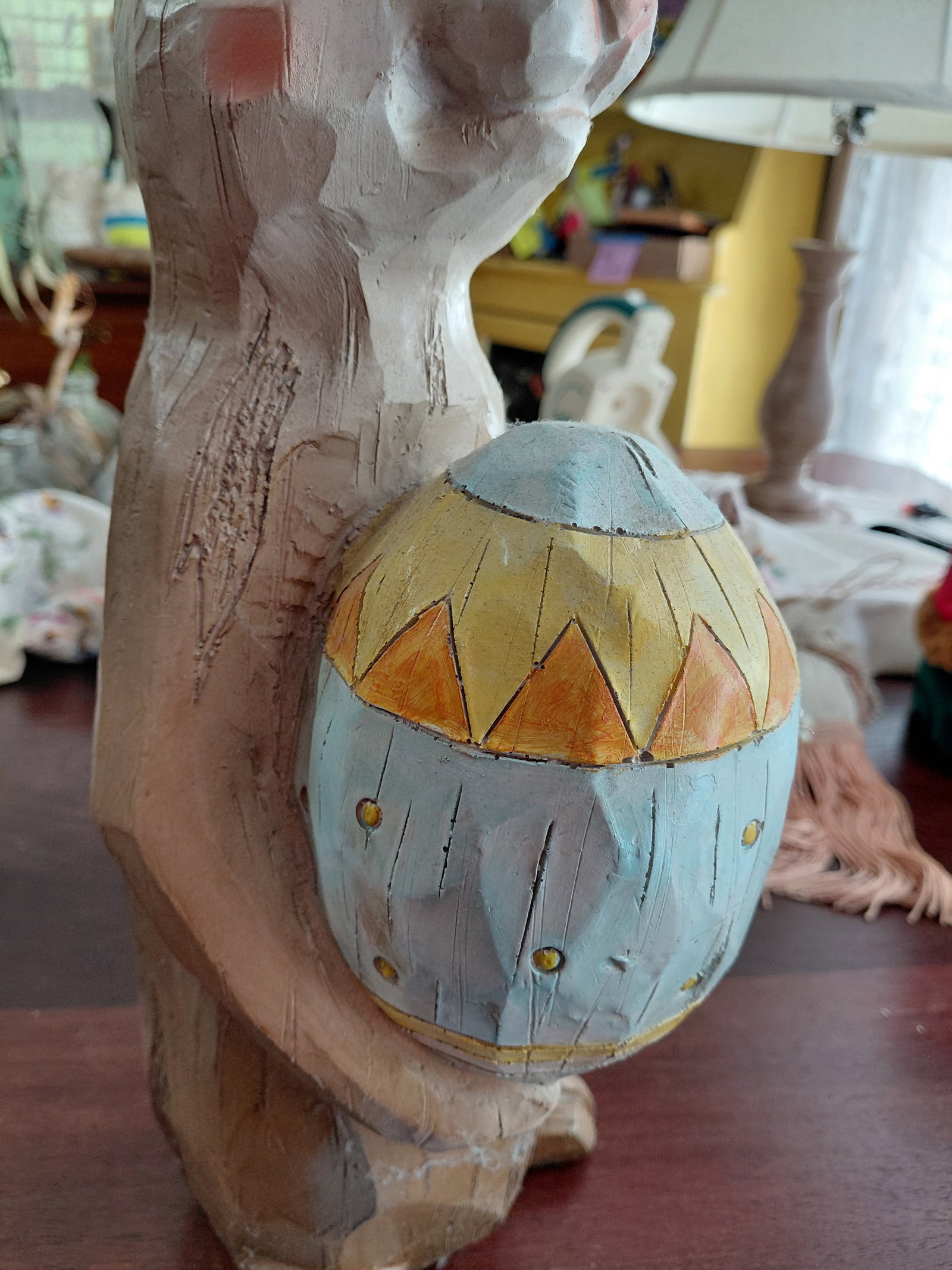 Large Resin Easter Bunny Statue - 4