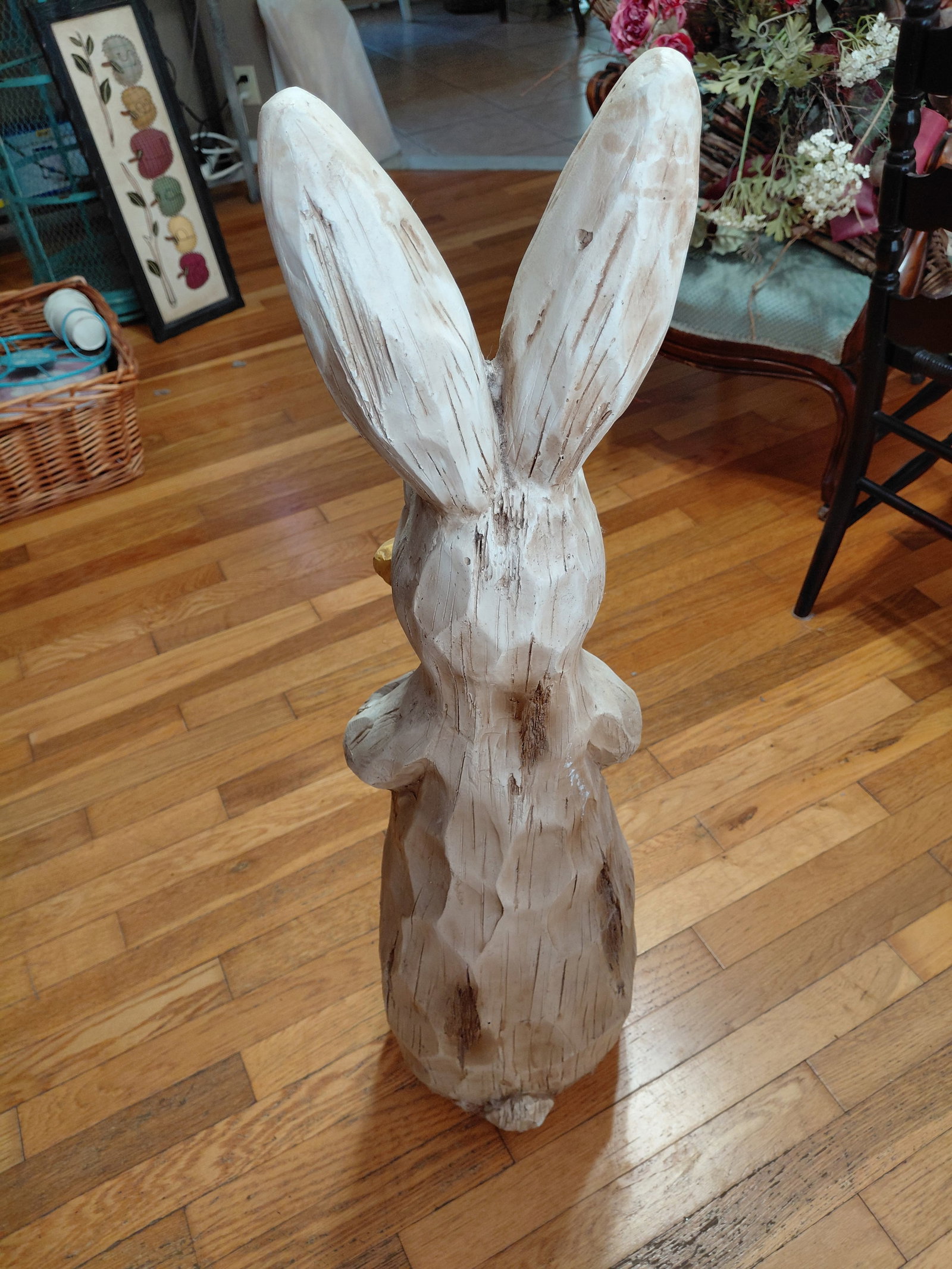 Large Ceramic Rabbit Statue - 8
