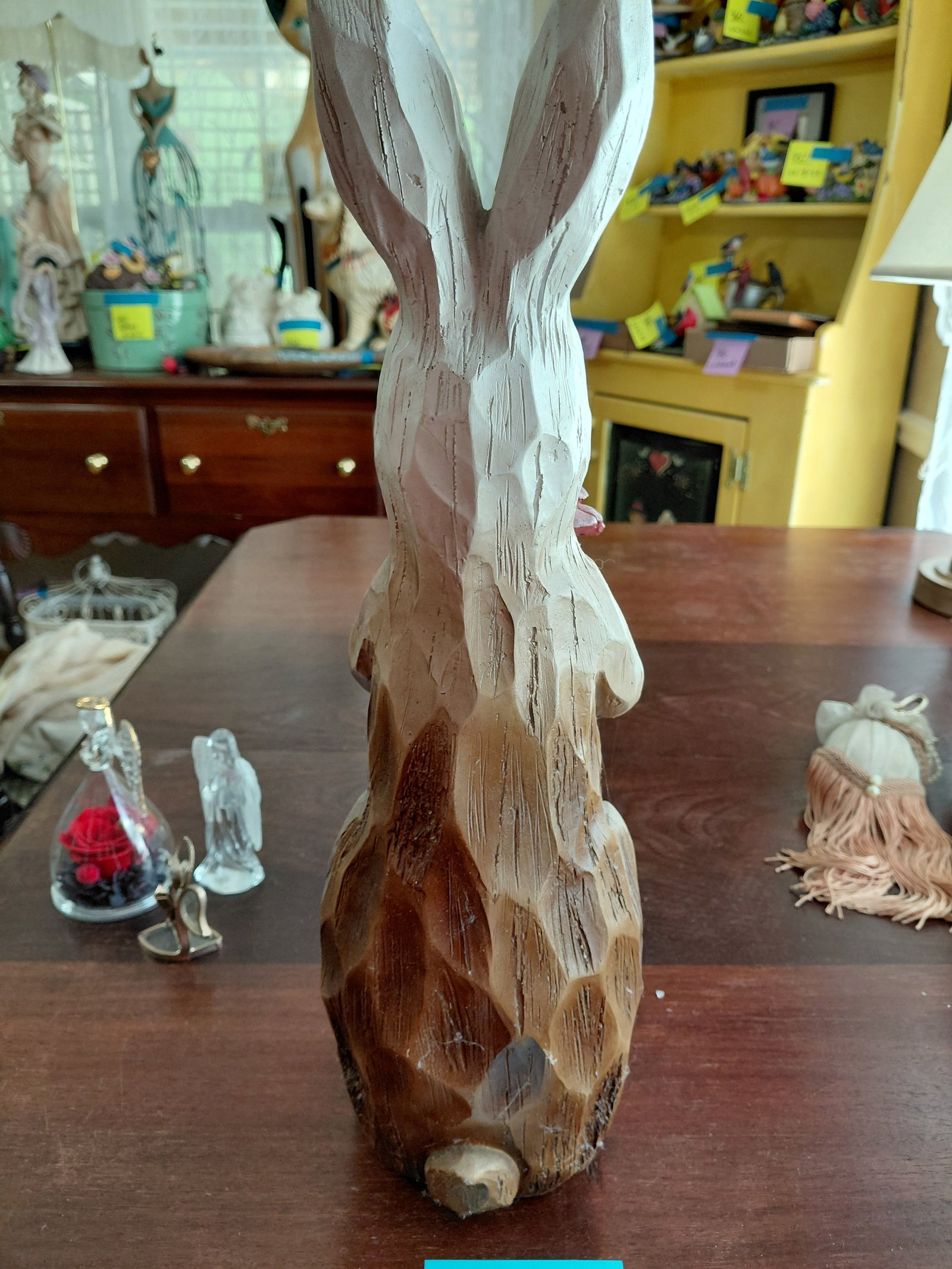 Large Resin Rabbit Statue - 5