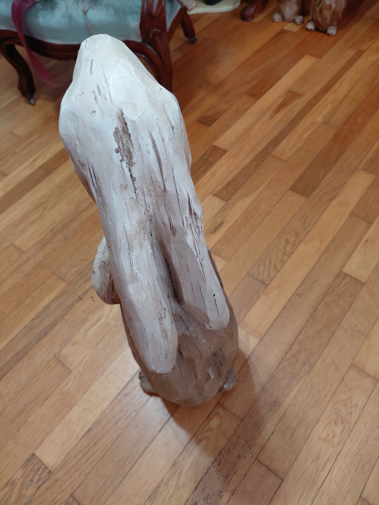 Large Ceramic Rabbit Statue - 5