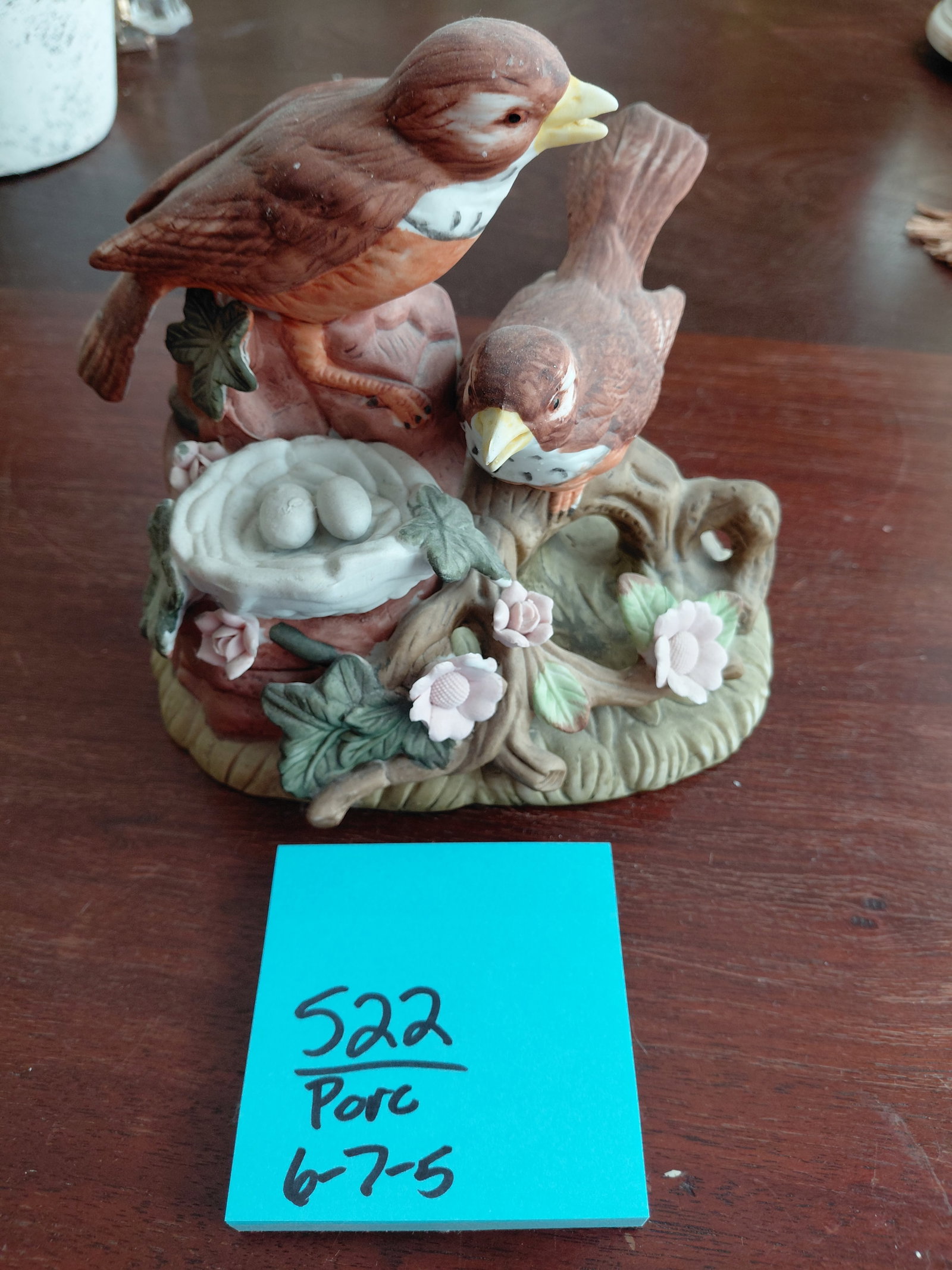 Porcelain Birds Figurine - 2