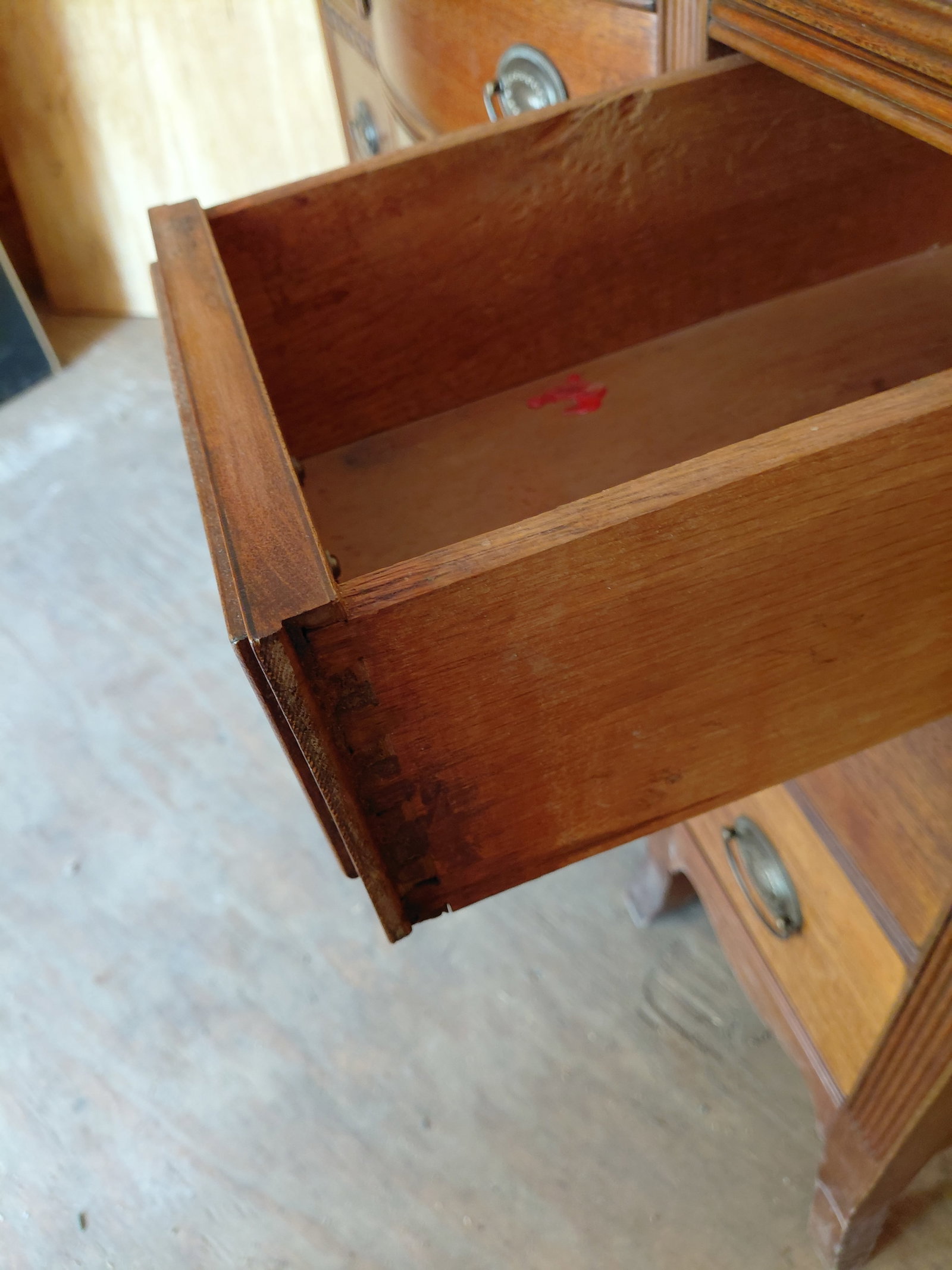 Vintage Mahogany Vanity - 5