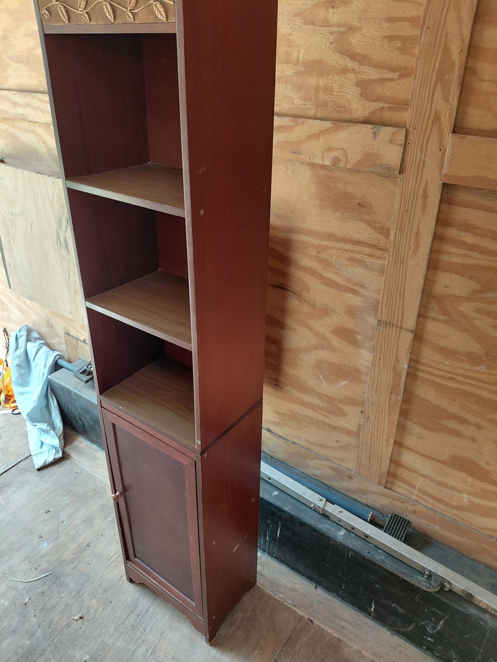 Tall Stand with Drawer / condition issue as seen - 5