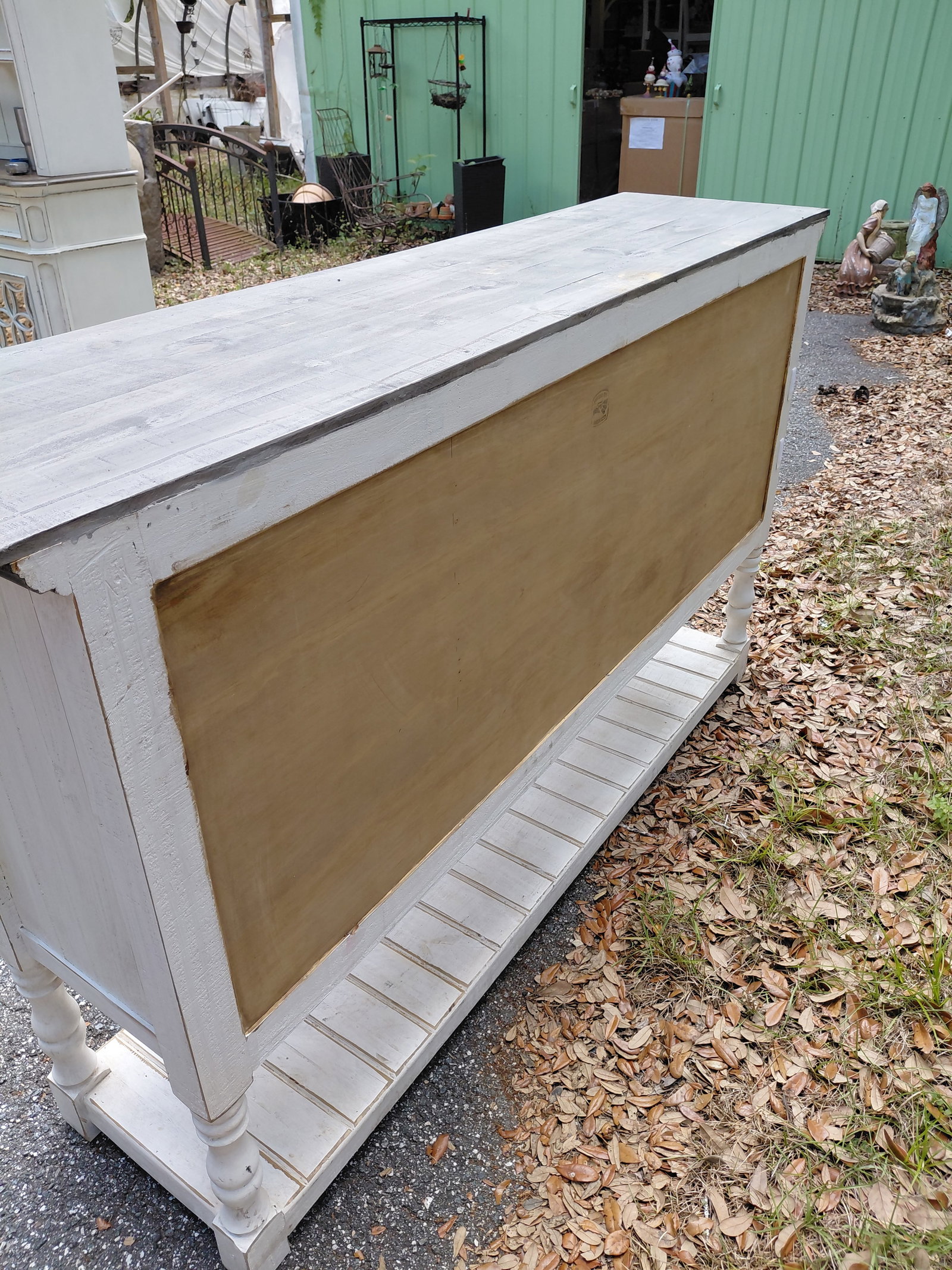 Rustic Credenza / missing 1 knob - 9