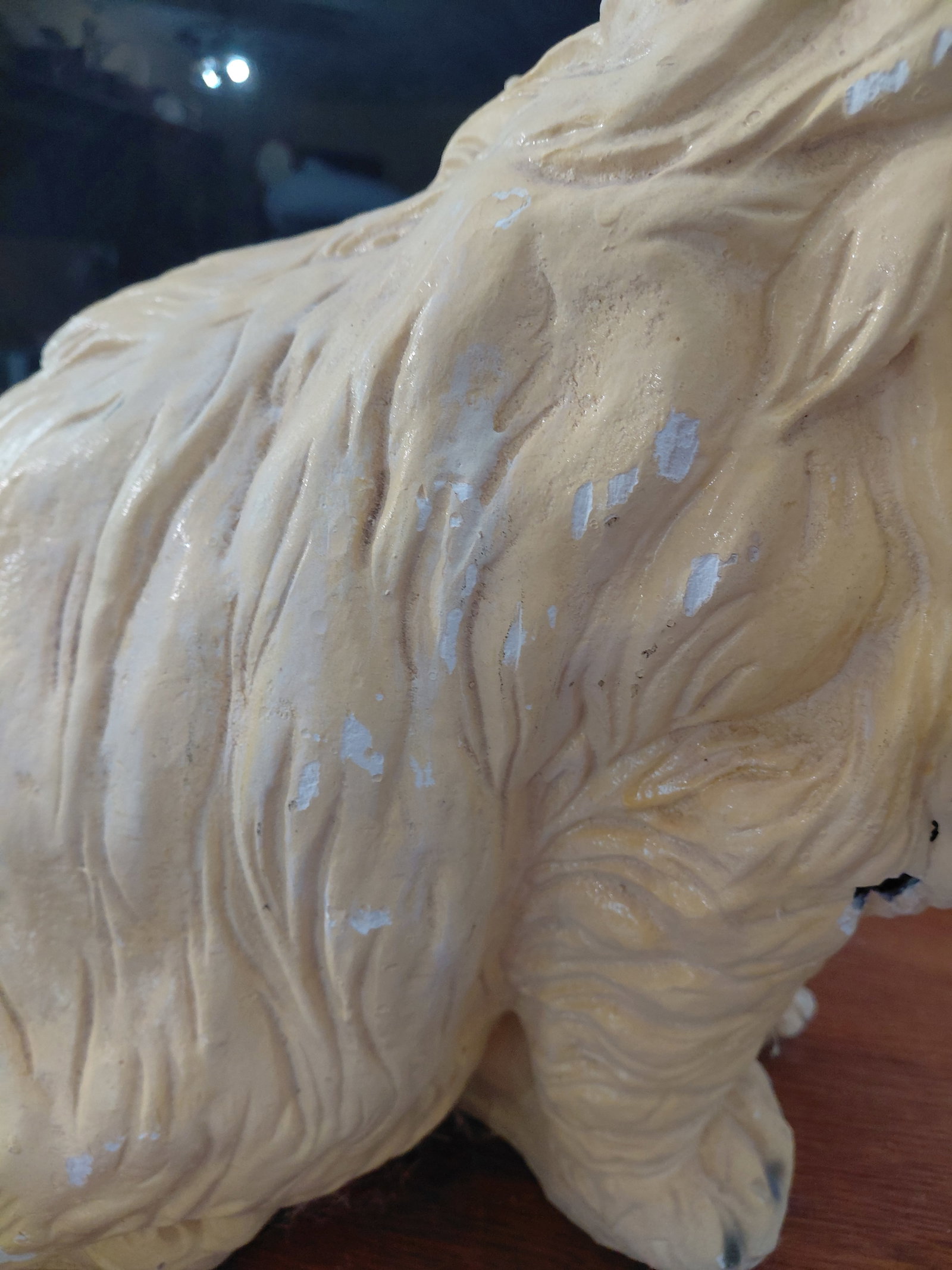 1970's Large Ceramic Persian Cat Statue / as seen - 12
