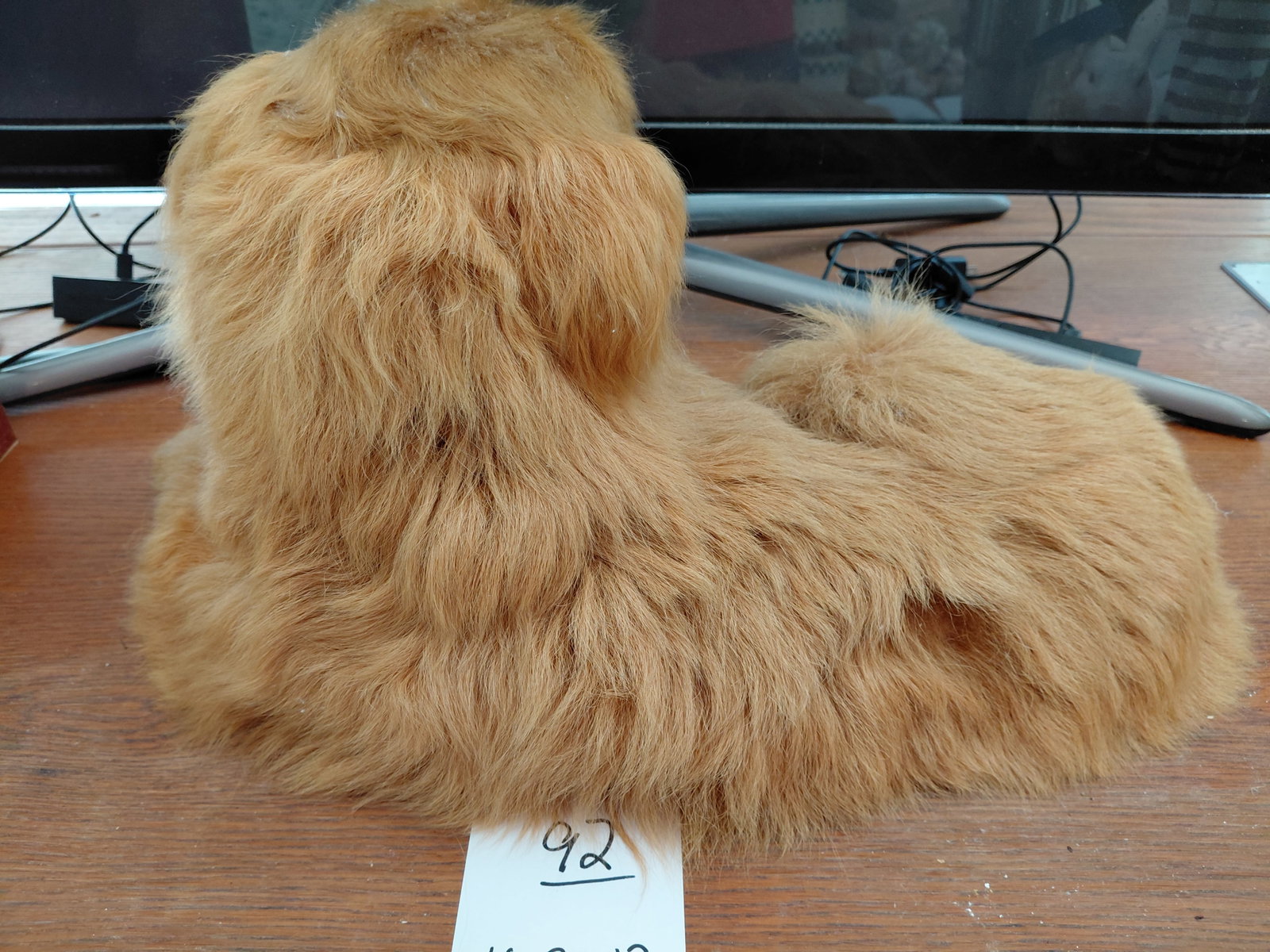 Realistic Dog Statue / some wear as seen - 6