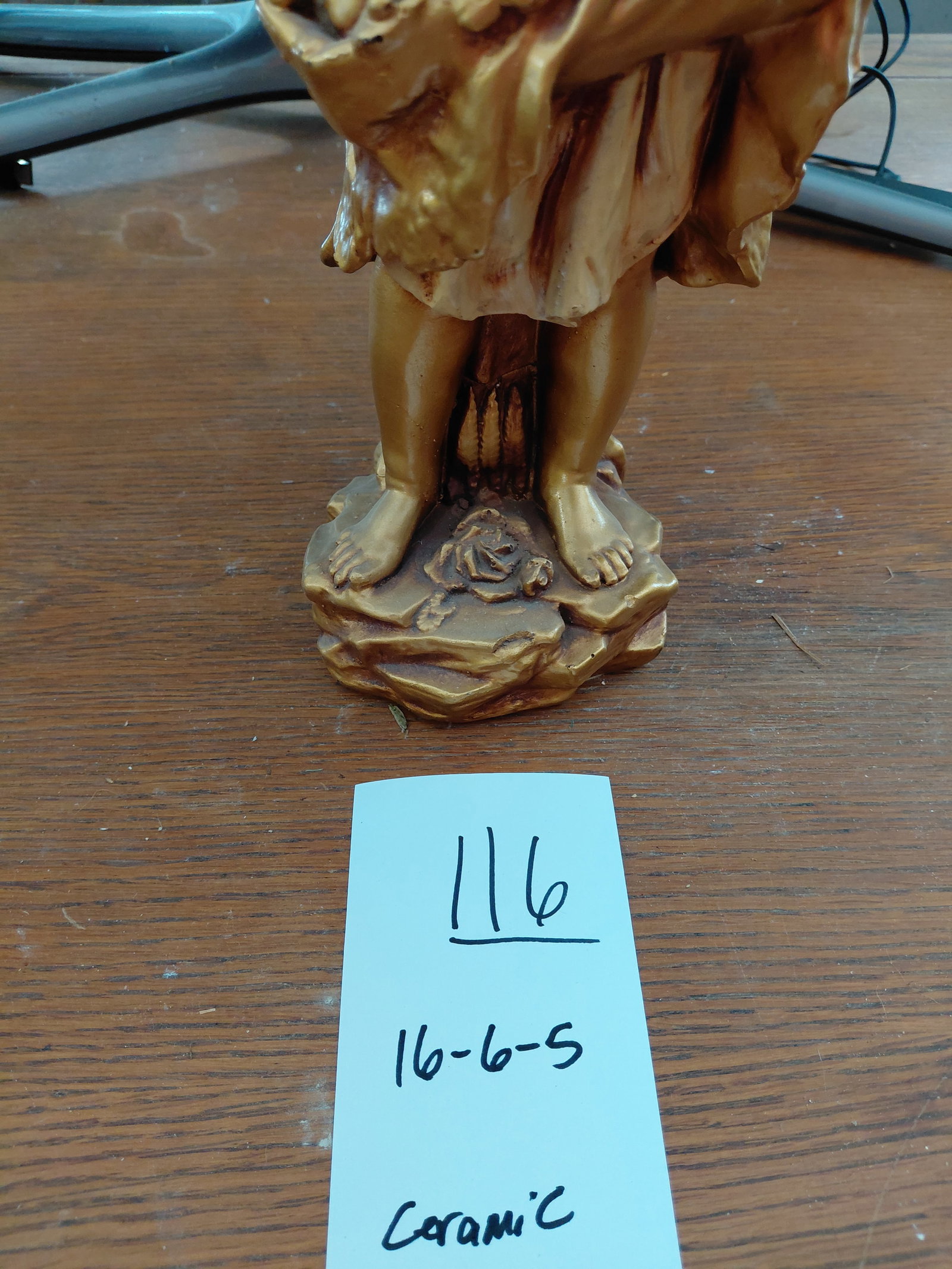 Ceramic Girl Statue - 2