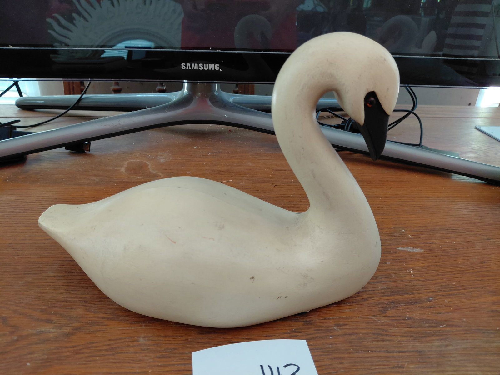 Resin Swan Statue: Resin Swan Statue